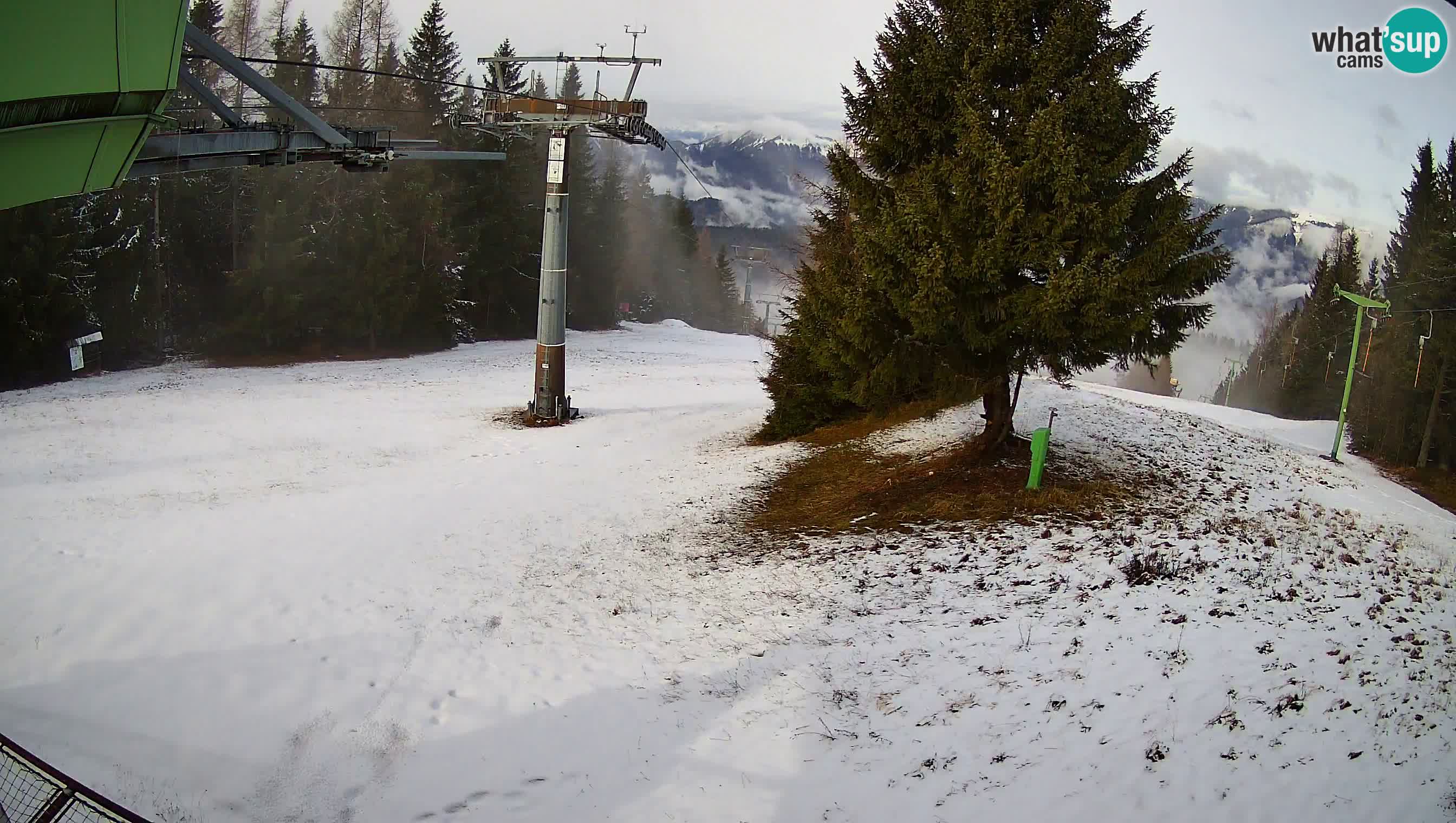 Centre de ski de Cerkno webcam Lom – Slovénie