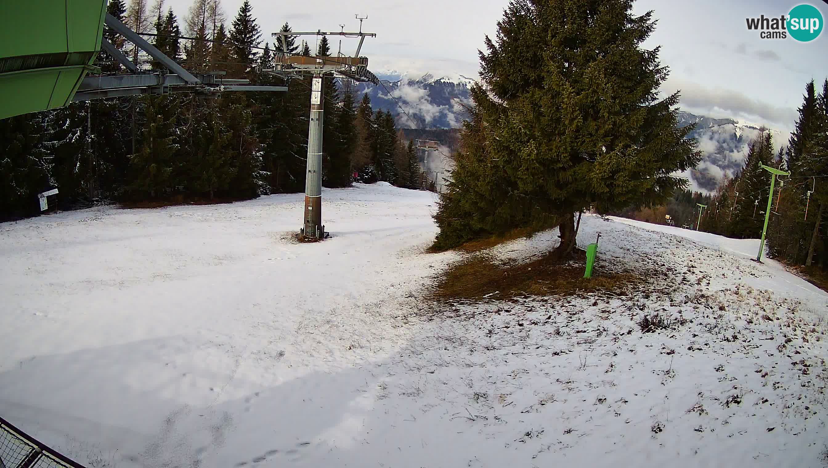 Centre de ski de Cerkno webcam Lom – Slovénie