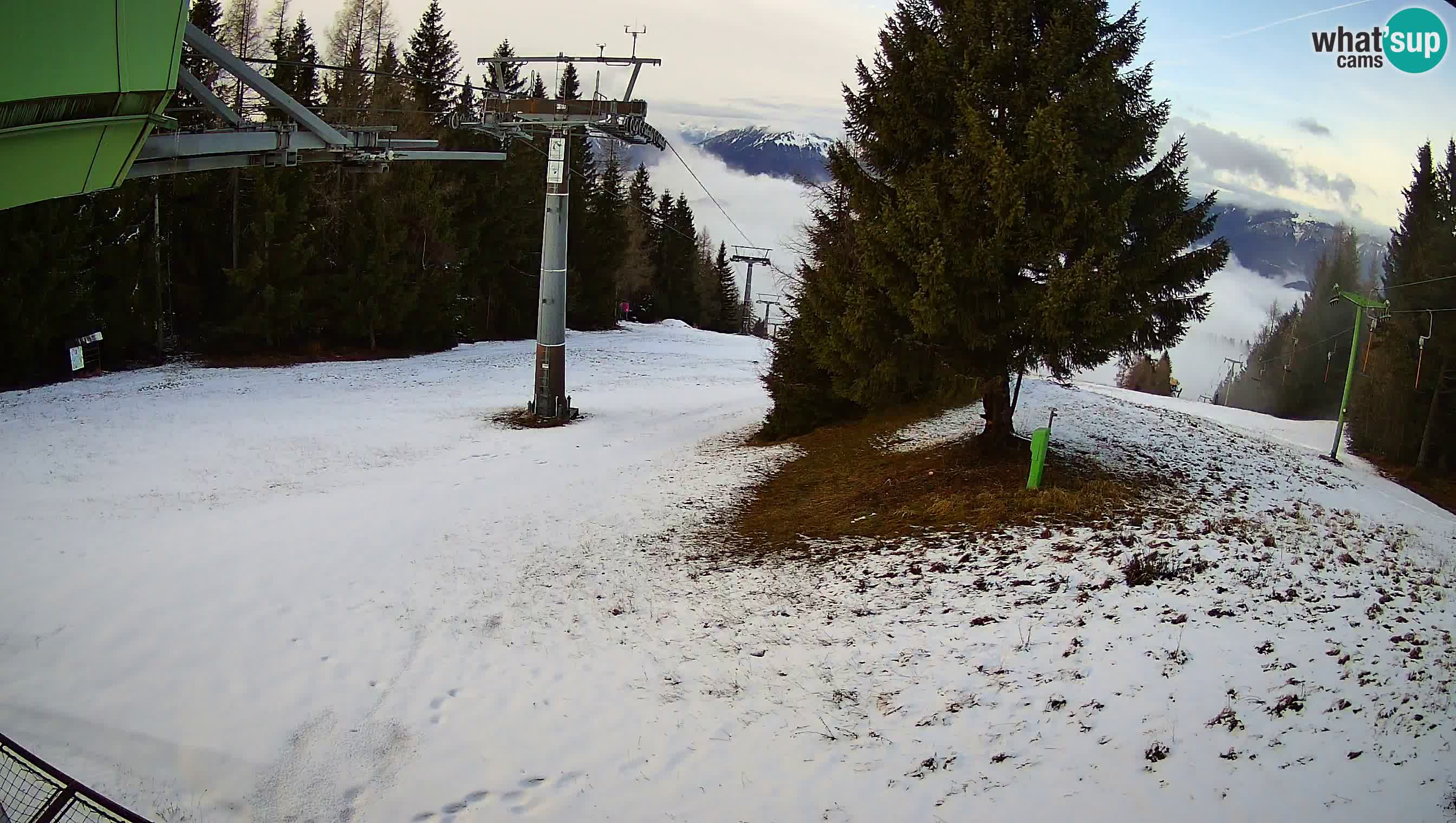 Skizentrum webcam Cerkno Lom – Slowenien