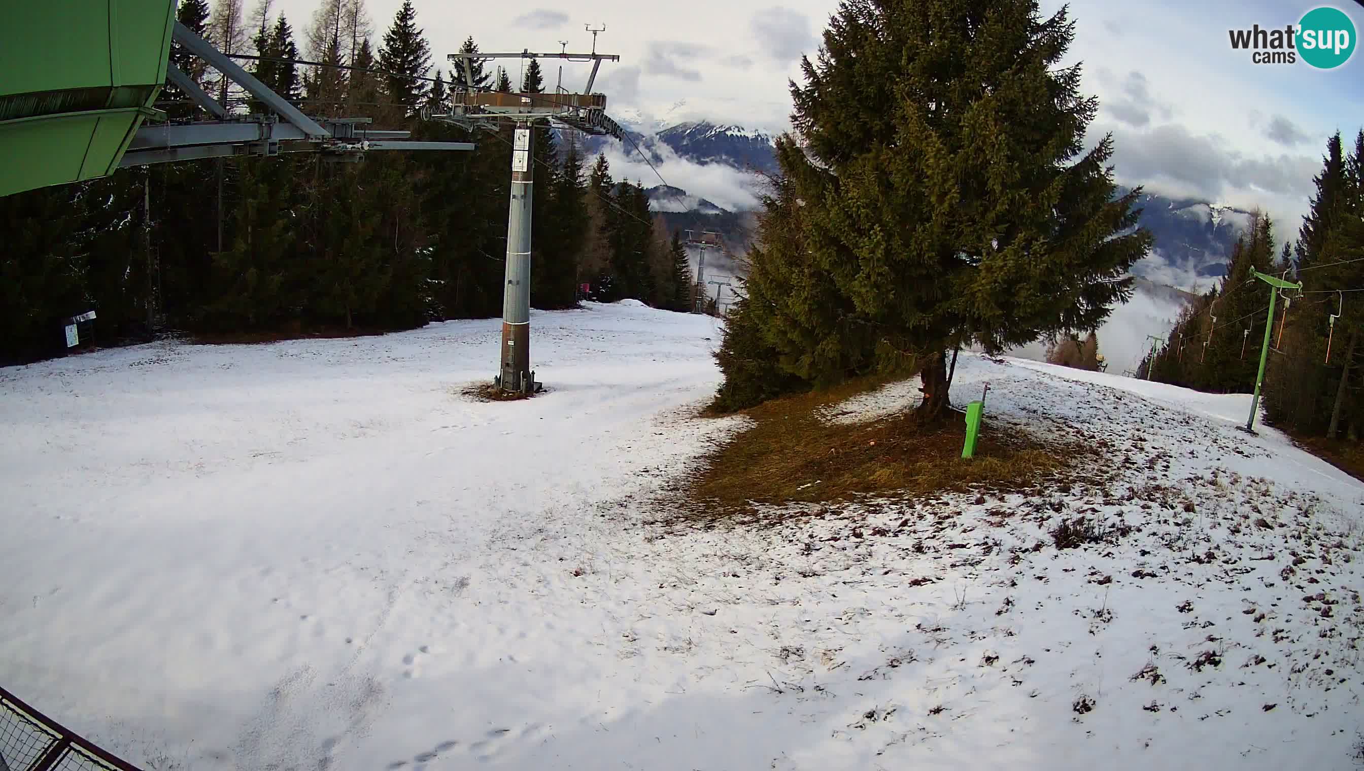 Centre de ski de Cerkno webcam Lom – Slovénie