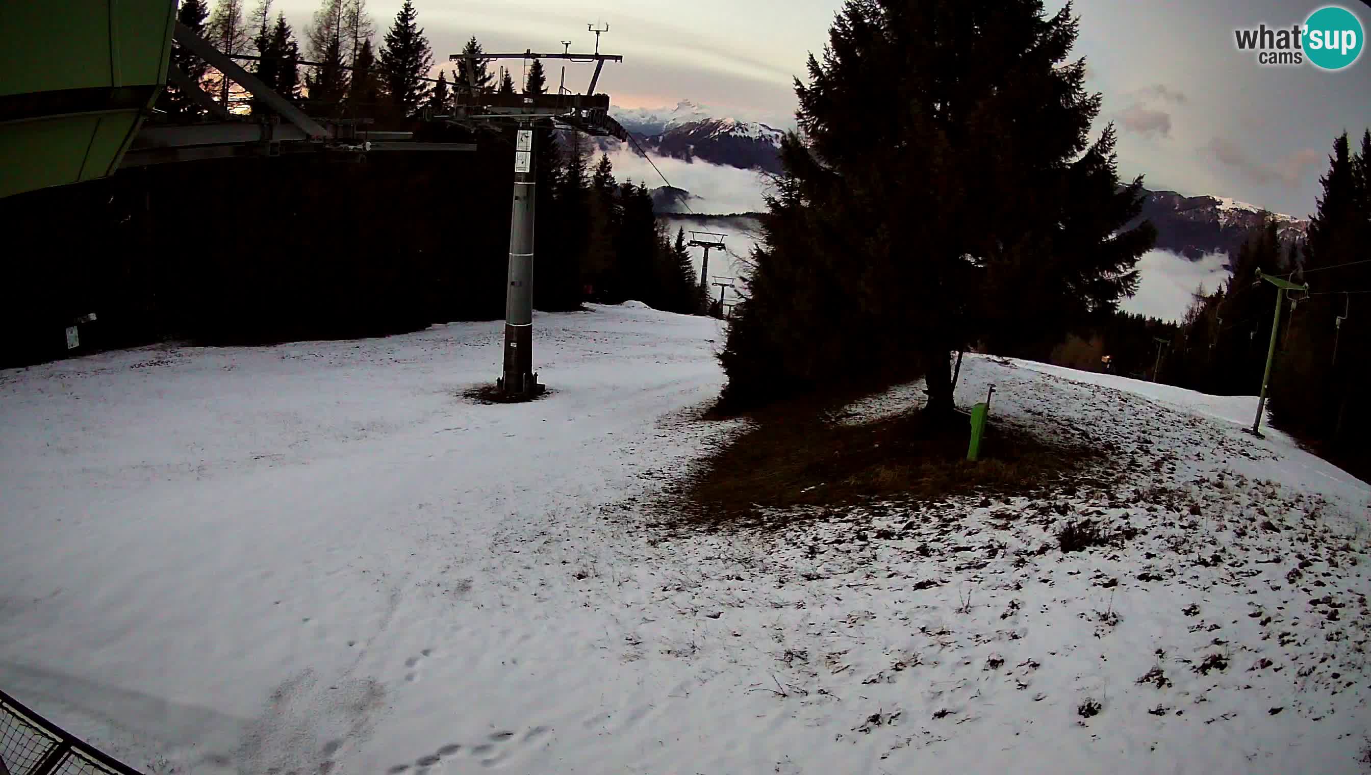 Centre de ski de Cerkno webcam Lom – Slovénie