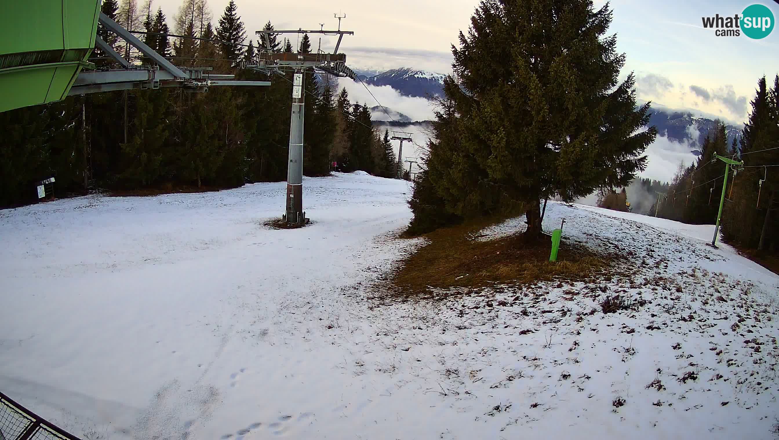 Centre de ski de Cerkno webcam Lom – Slovénie