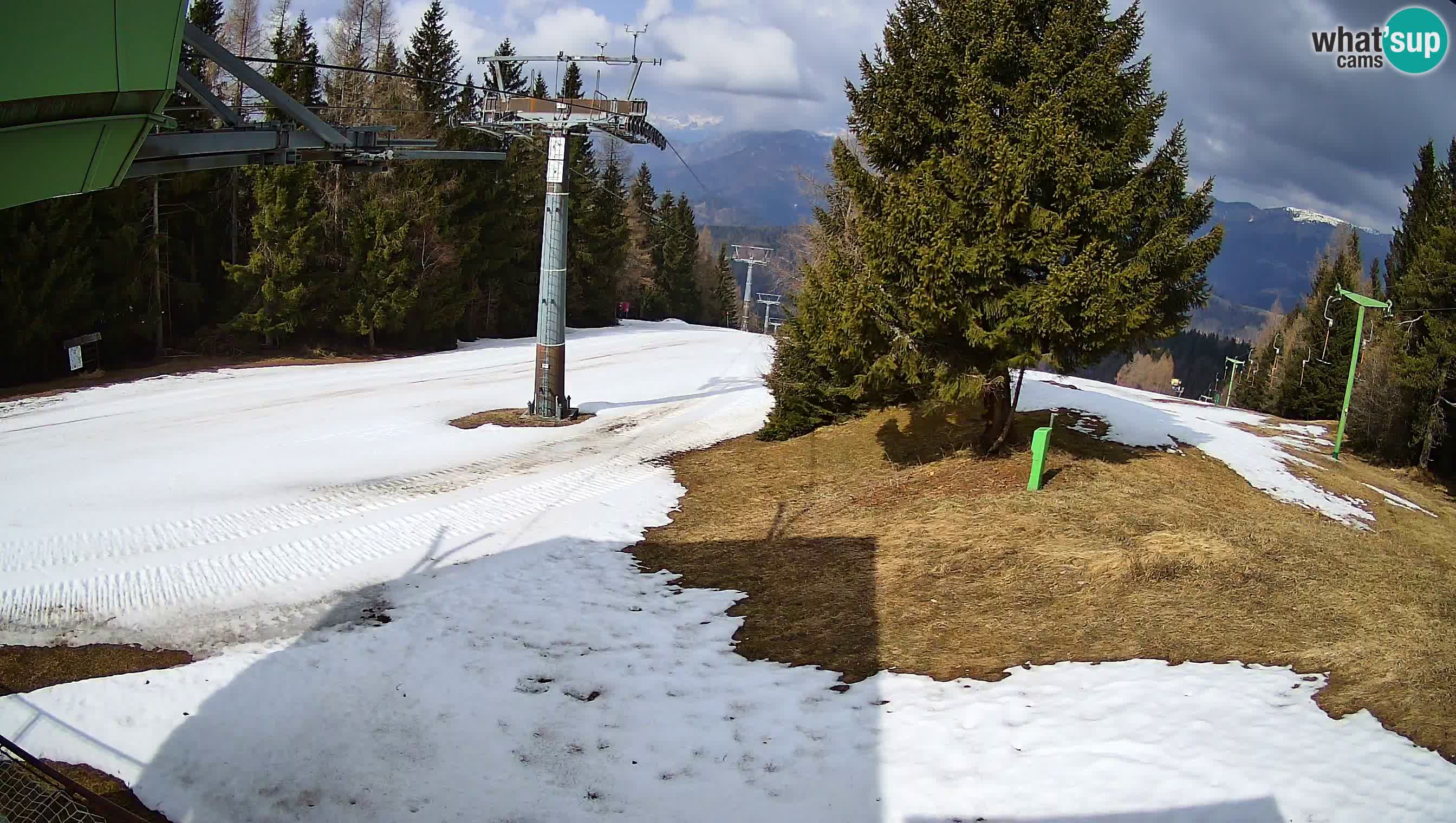 Centre de ski de Cerkno webcam Lom – Slovénie