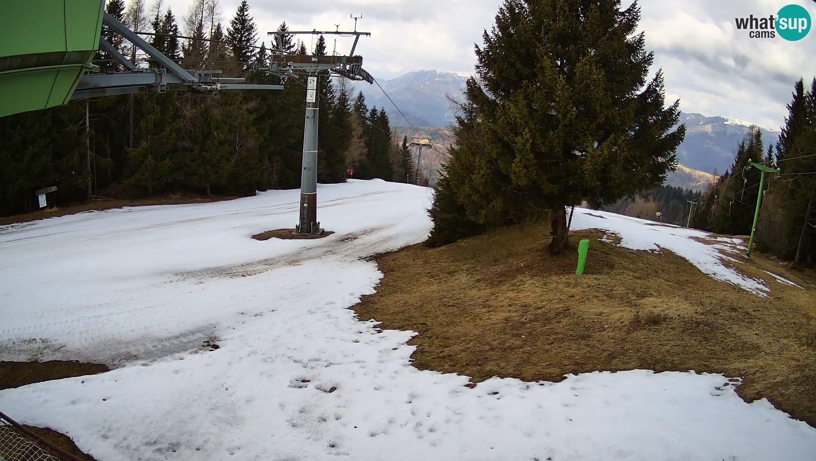 Centre de ski de Cerkno webcam Lom – Slovénie
