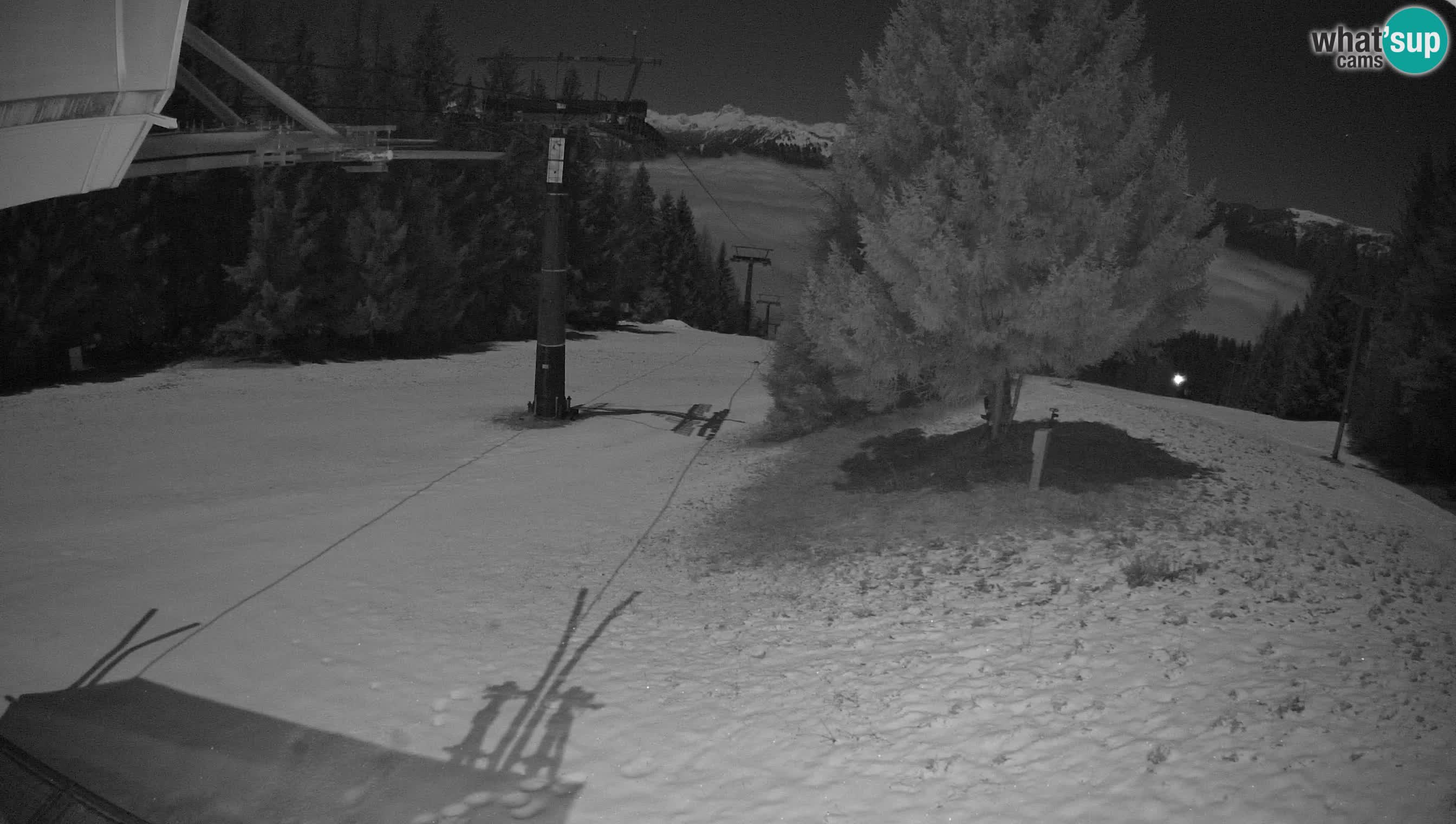 Centre de ski de Cerkno webcam Lom – Slovénie