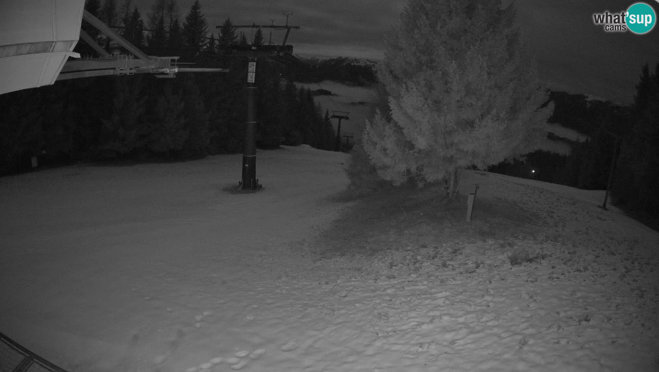 Centre de ski de Cerkno webcam Lom – Slovénie