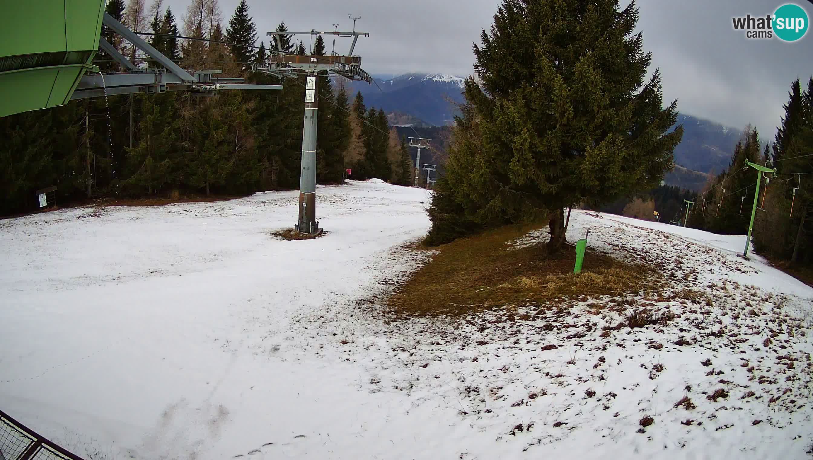 Centre de ski de Cerkno webcam Lom – Slovénie