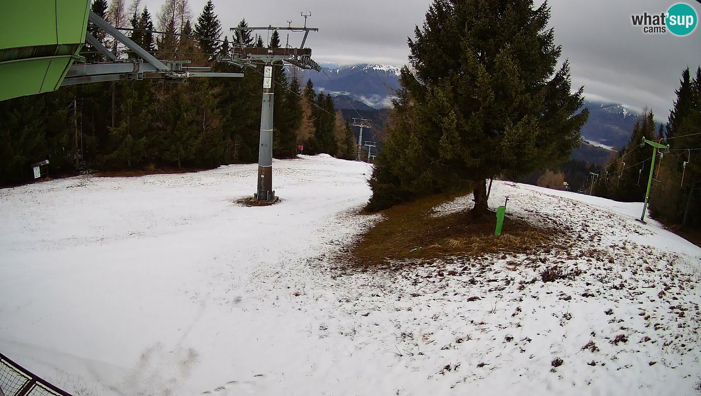 Centre de ski de Cerkno webcam Lom – Slovénie