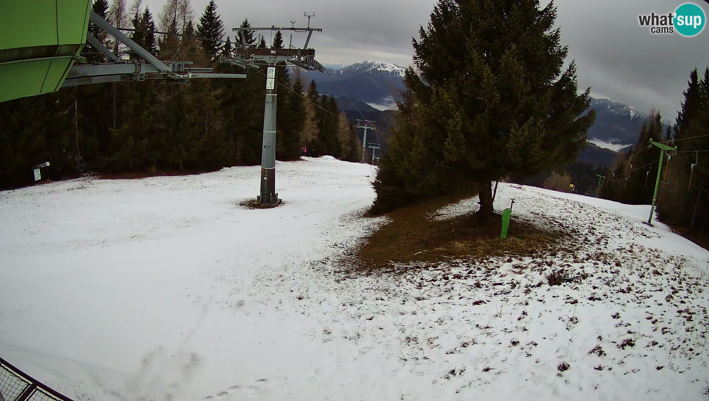 Centre de ski de Cerkno webcam Lom – Slovénie