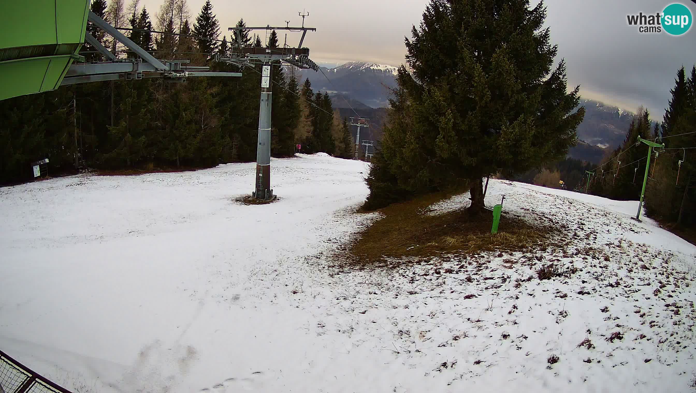 Skizentrum webcam Cerkno Lom – Slowenien