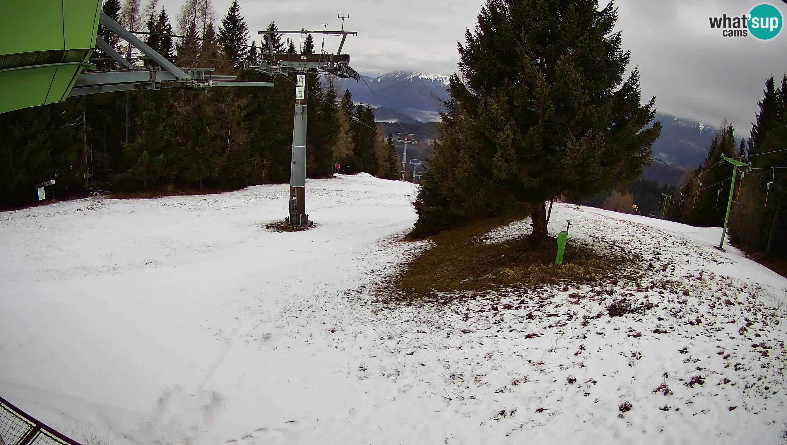 Centre de ski de Cerkno webcam Lom – Slovénie