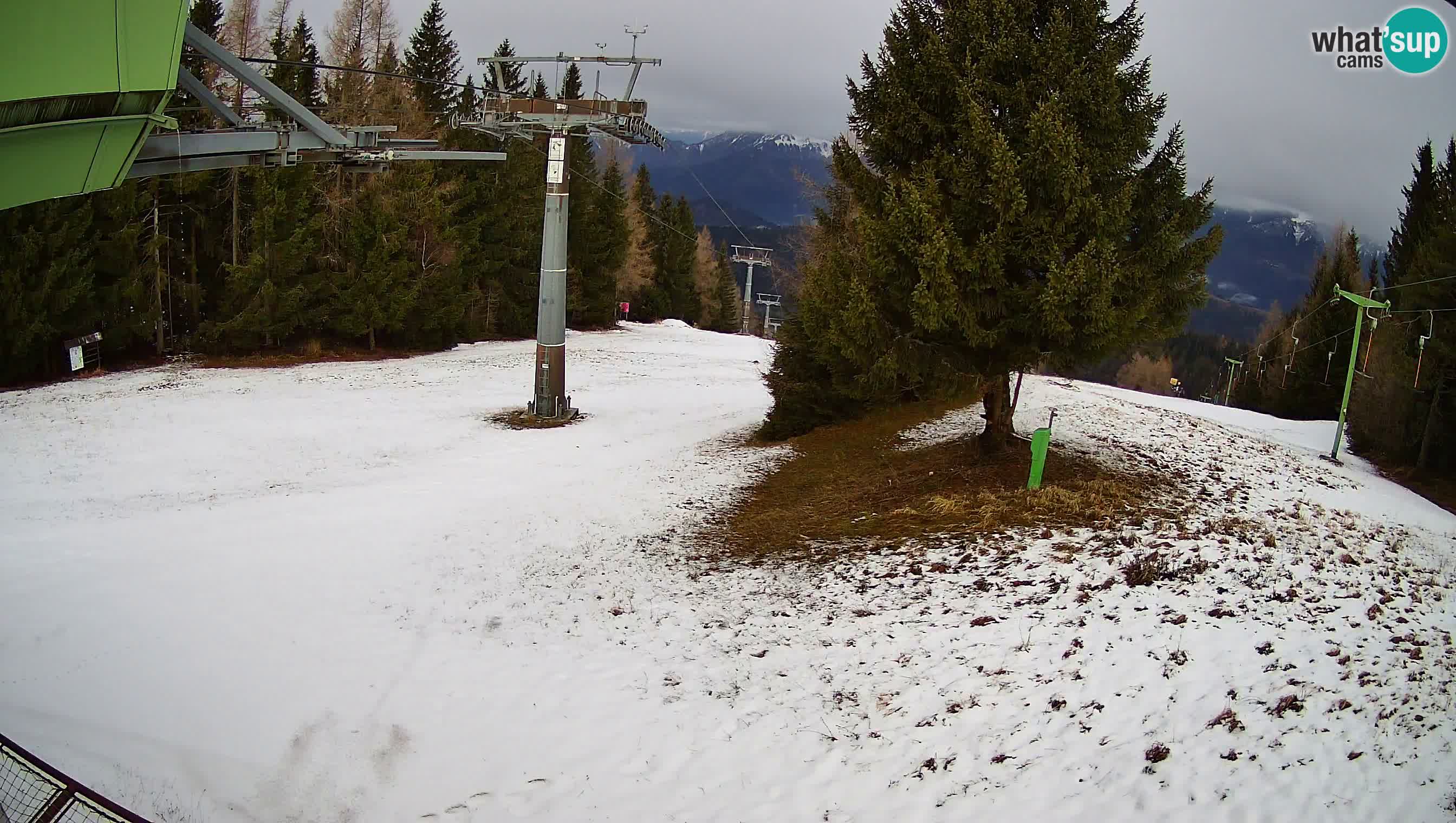 Centre de ski de Cerkno webcam Lom – Slovénie