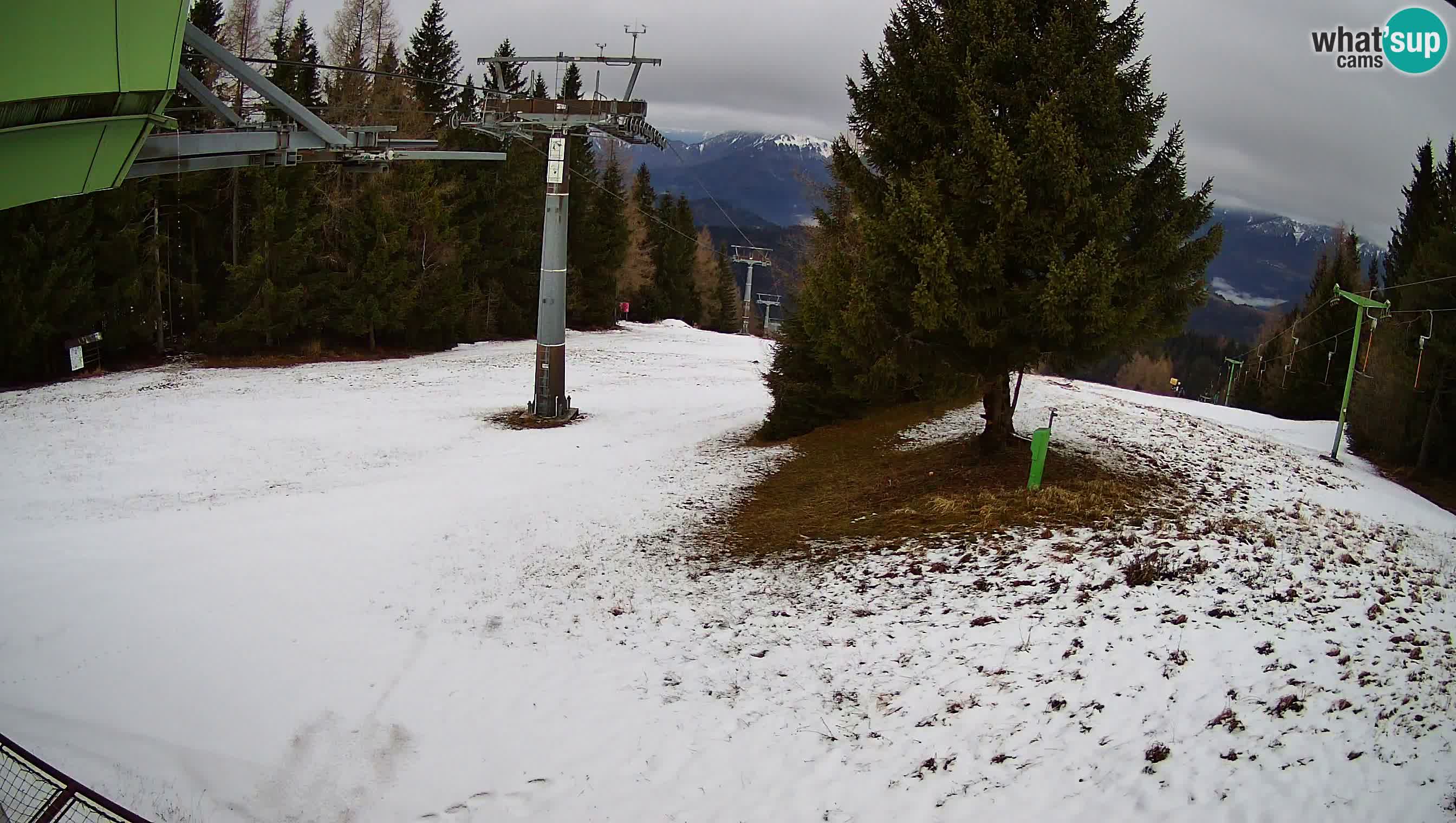Centre de ski de Cerkno webcam Lom – Slovénie