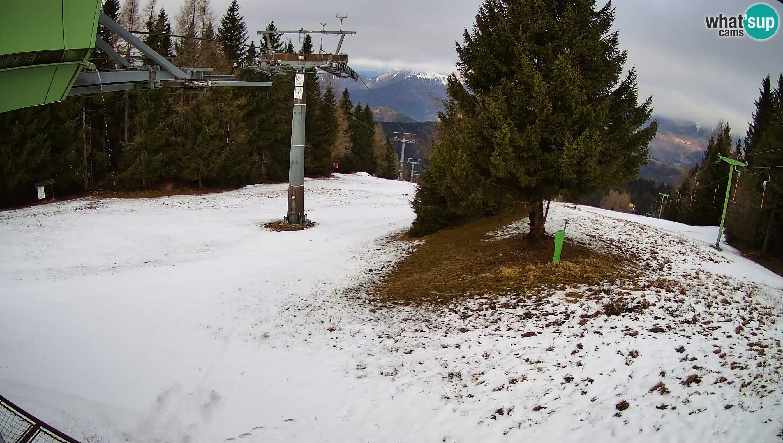 Centre de ski de Cerkno webcam Lom – Slovénie