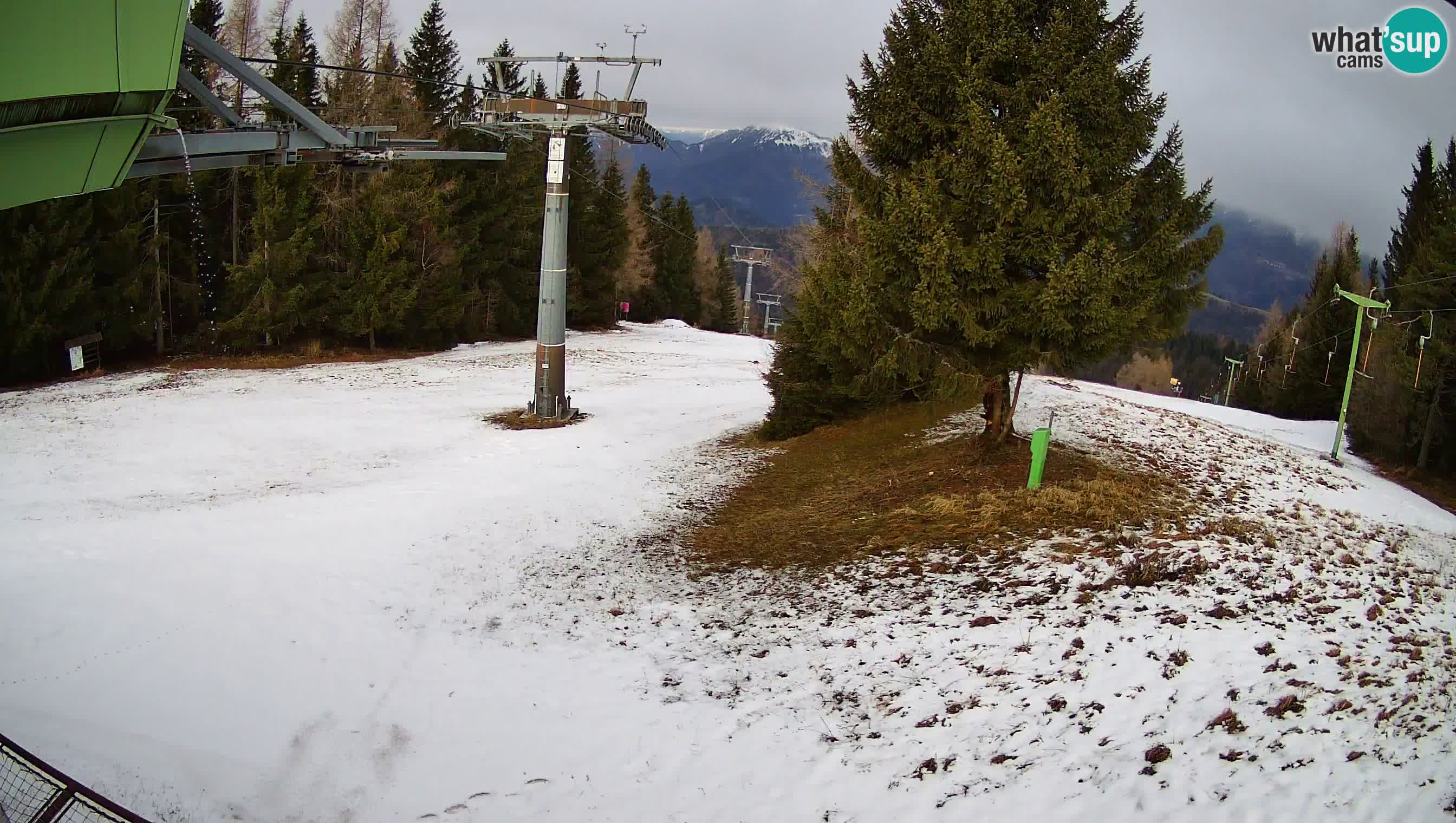 Centre de ski de Cerkno webcam Lom – Slovénie