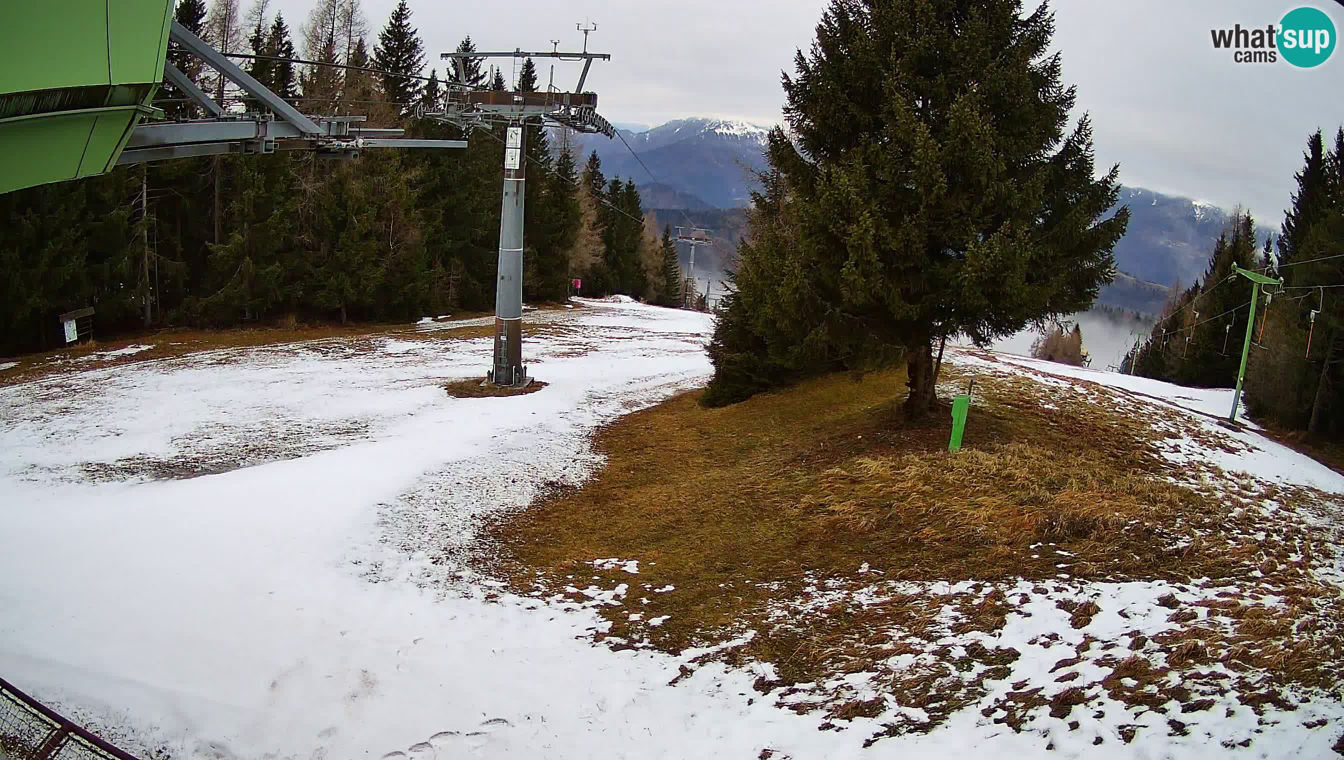 Skijalište Cerkno web kamera Lom – Slovenija