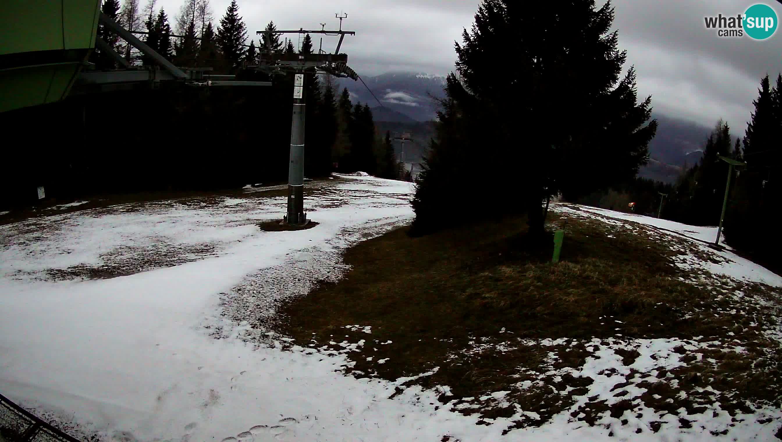 Centre de ski de Cerkno webcam Lom – Slovénie