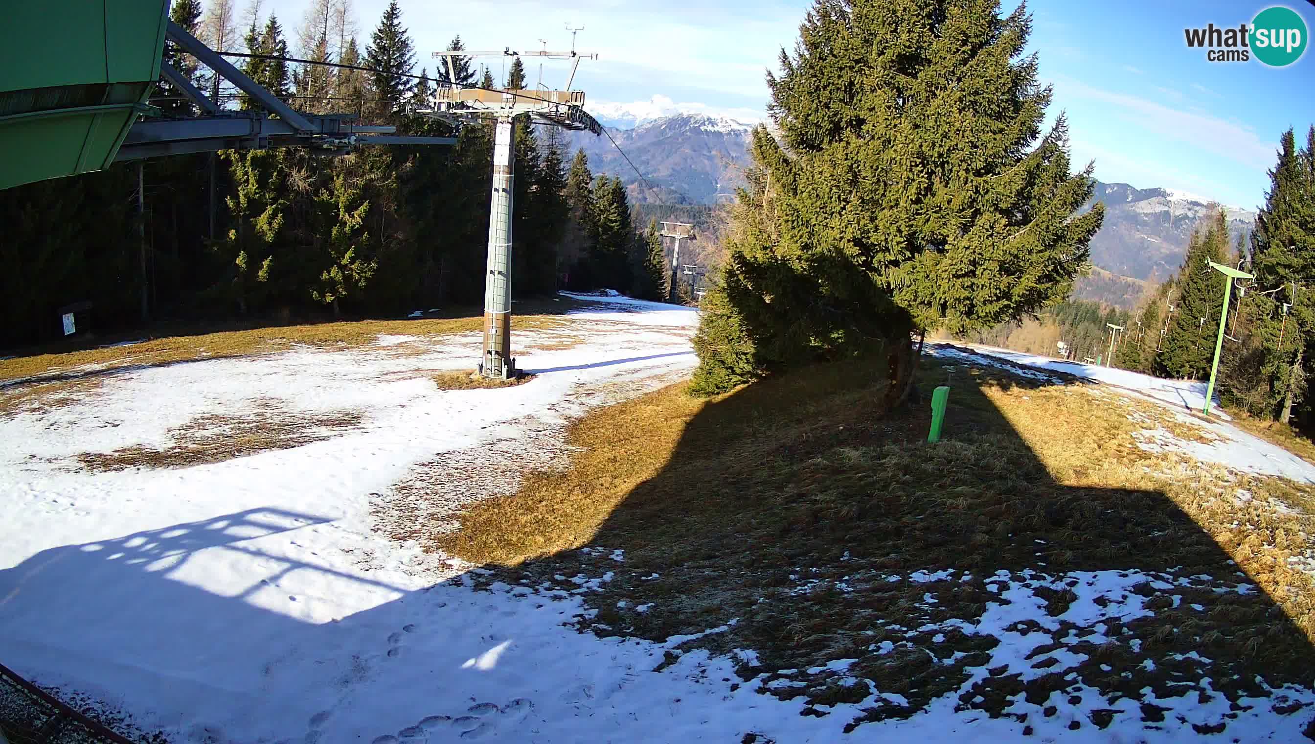 Centre de ski de Cerkno webcam Lom – Slovénie