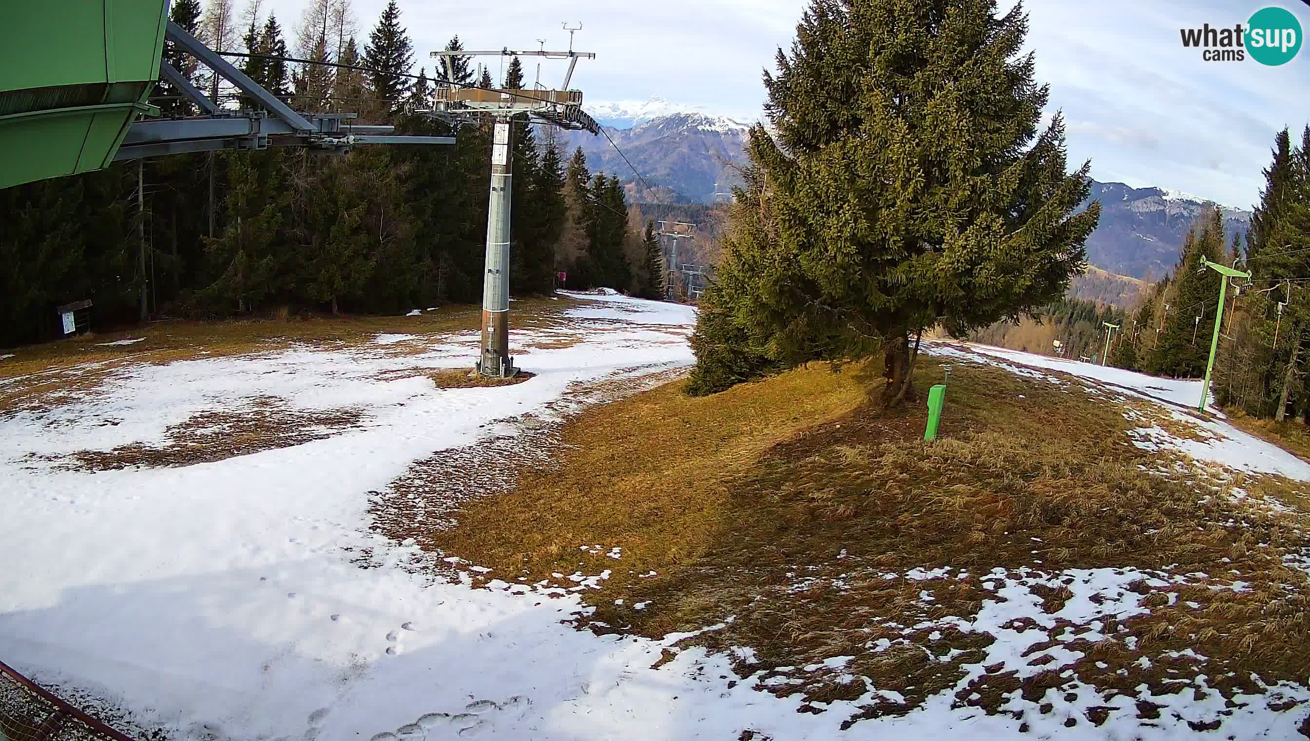 Skijalište Cerkno web kamera Lom – Slovenija