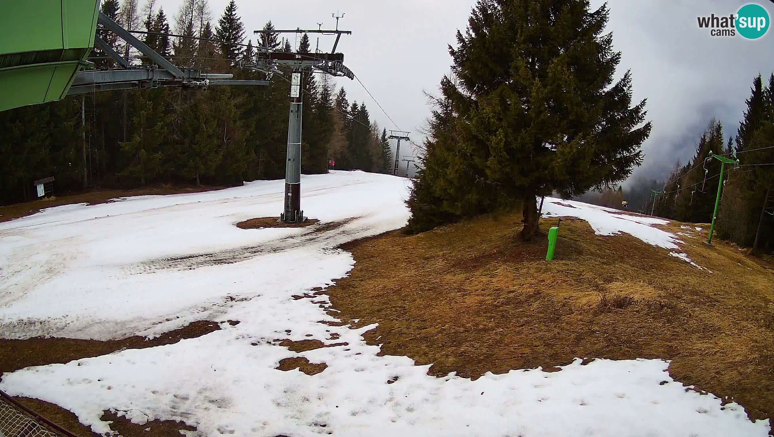 Centre de ski de Cerkno webcam Lom – Slovénie