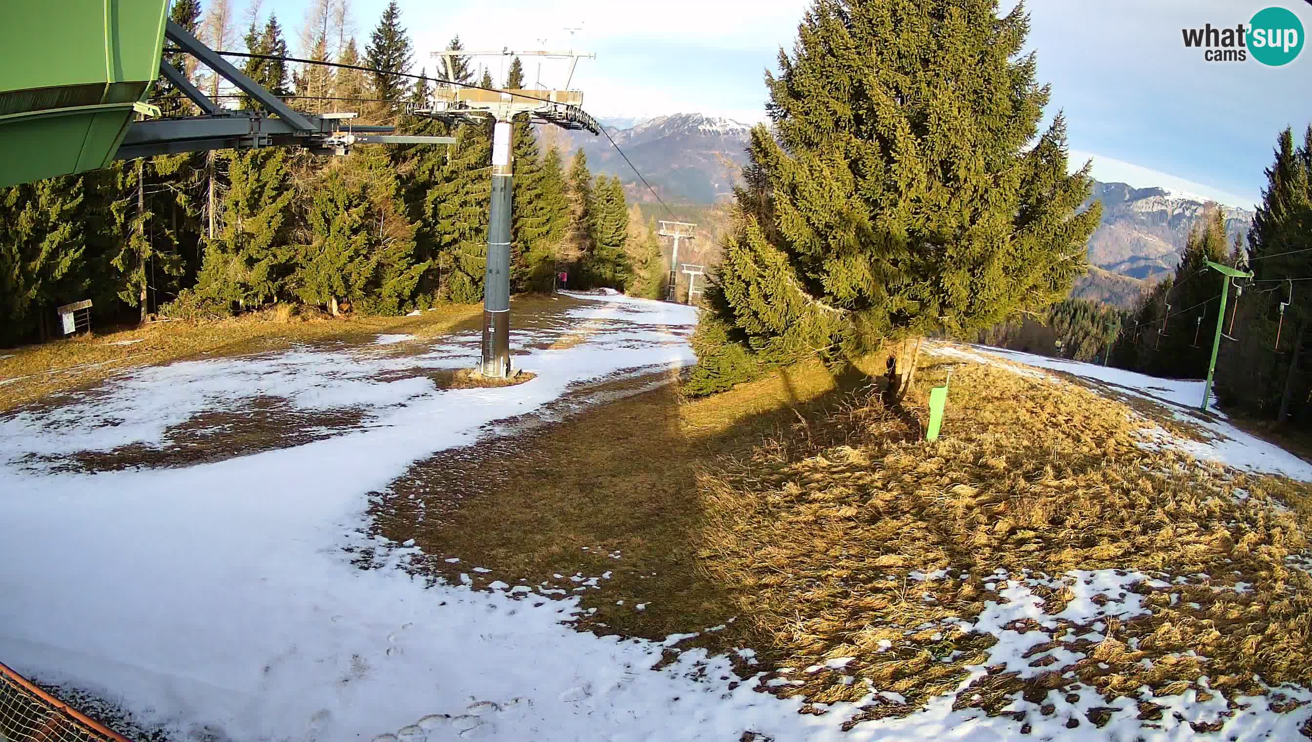 Centre de ski de Cerkno webcam Lom – Slovénie