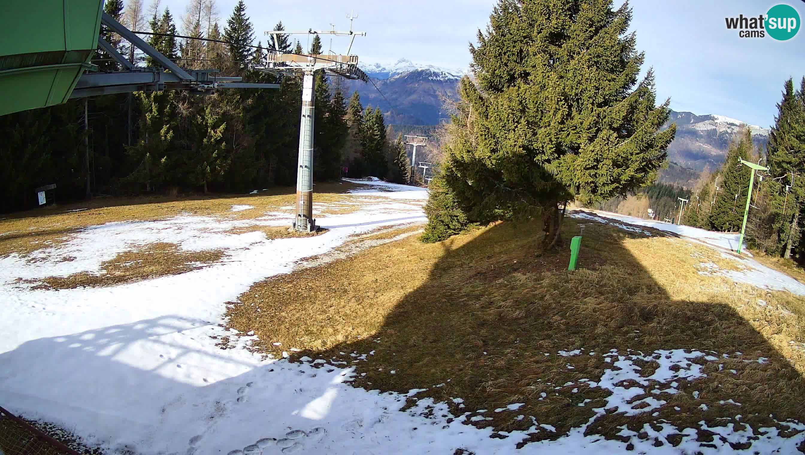 Centre de ski de Cerkno webcam Lom – Slovénie