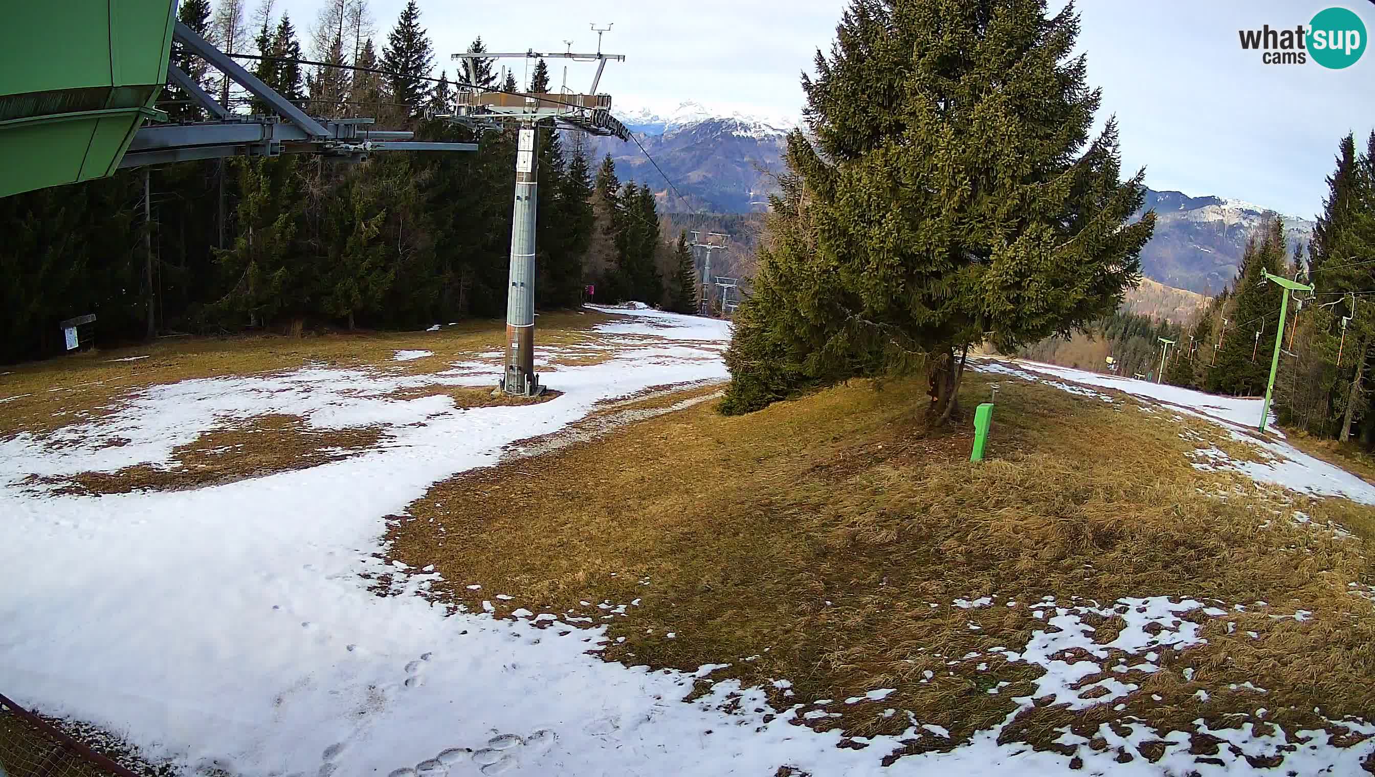 Skijalište Cerkno web kamera Lom – Slovenija