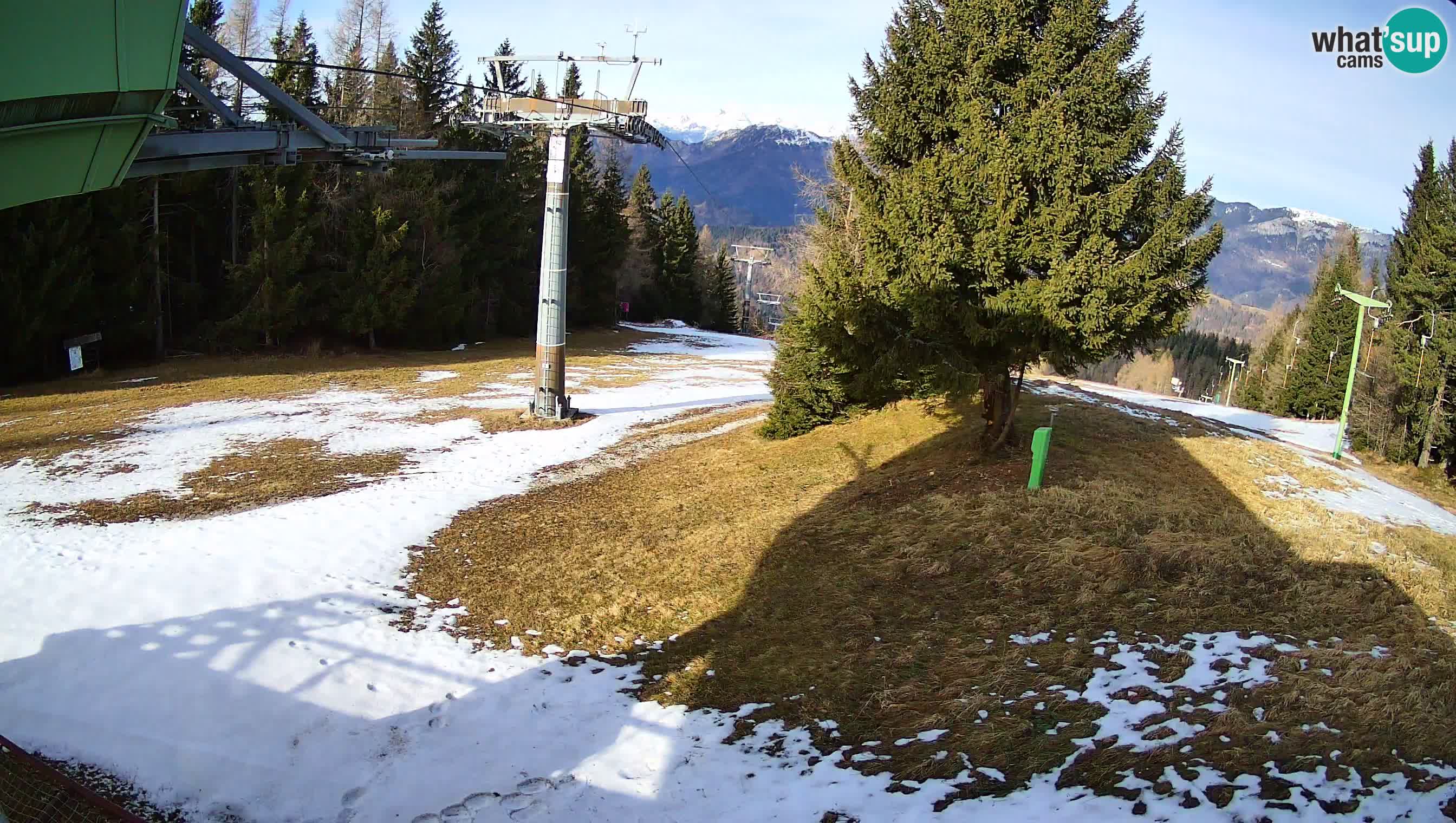 Centre de ski de Cerkno webcam Lom – Slovénie