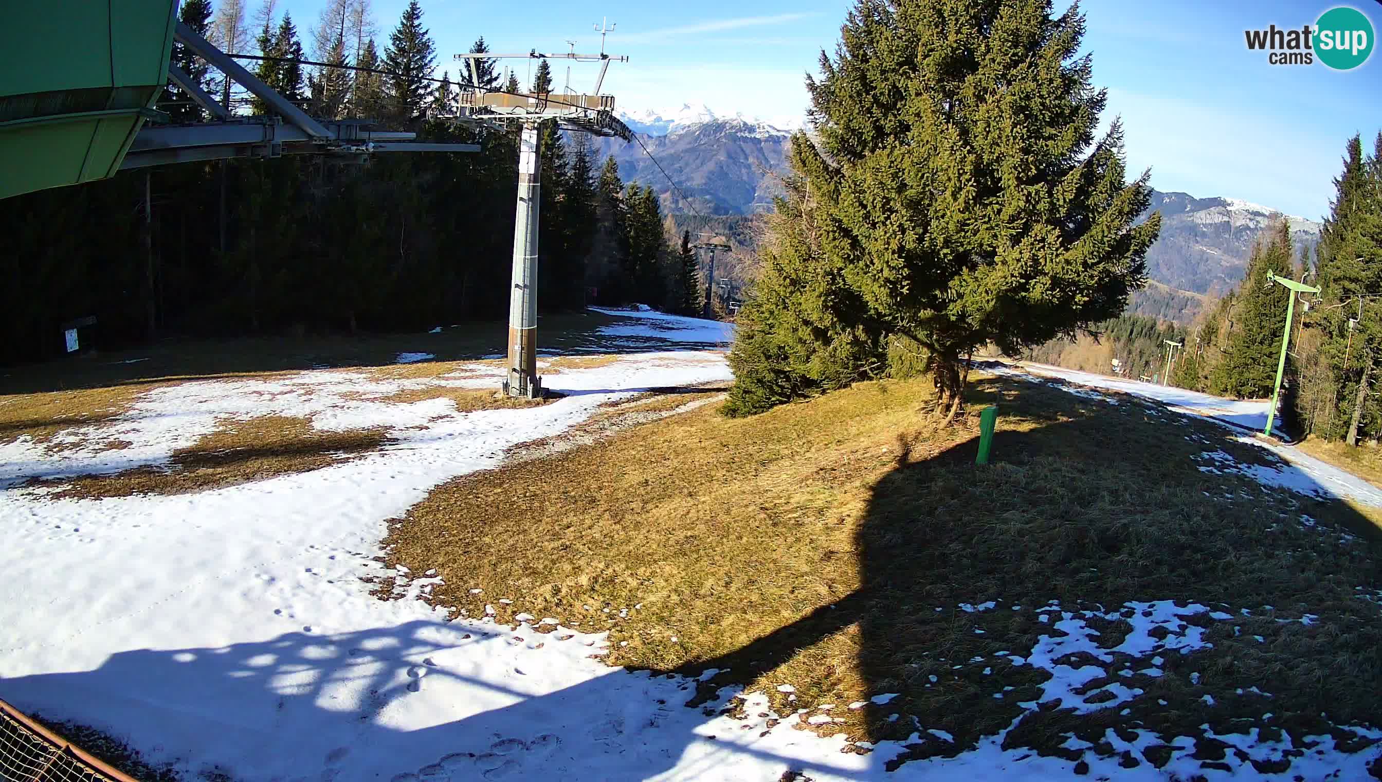 Centre de ski de Cerkno webcam Lom – Slovénie