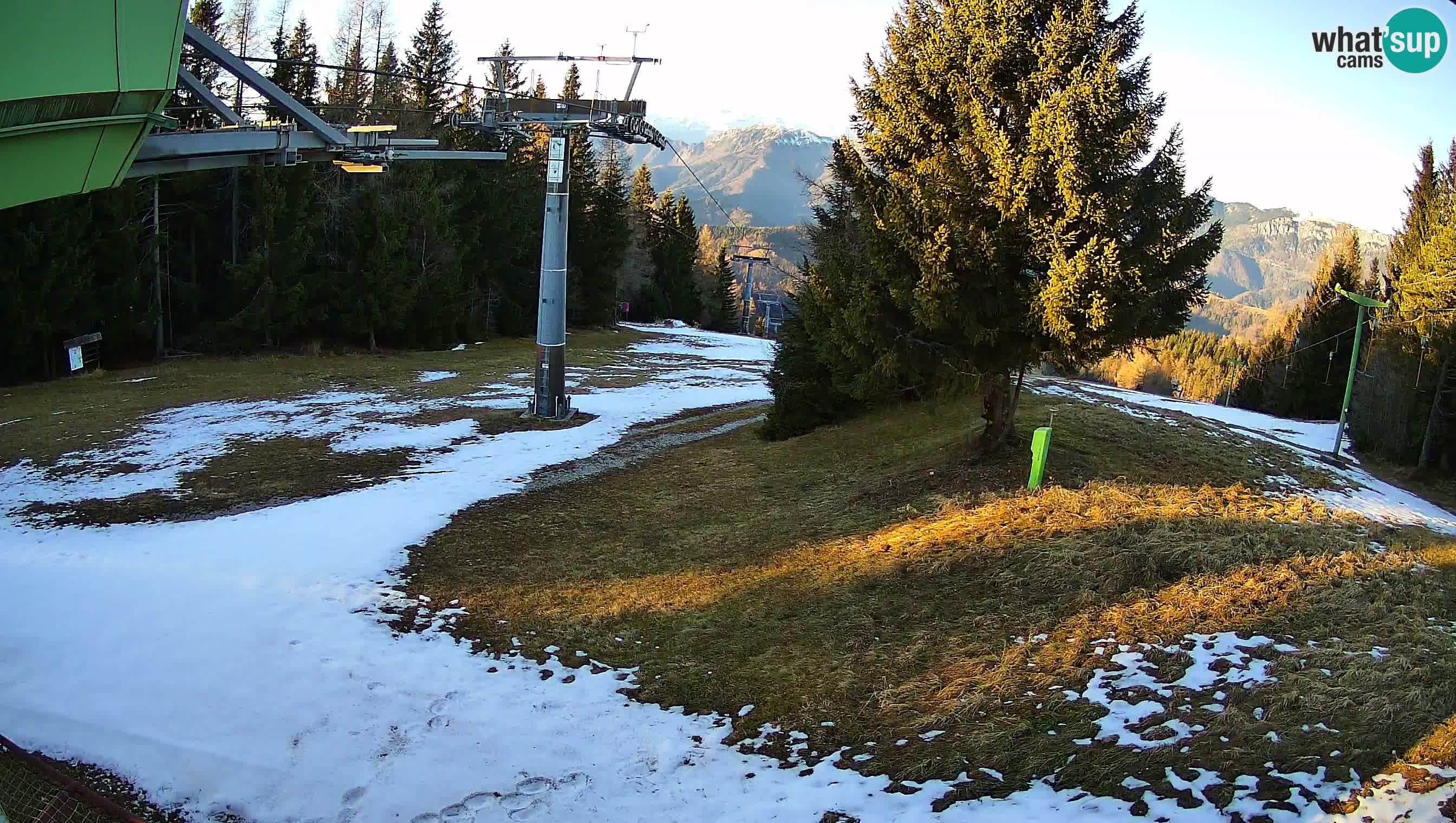 Centre de ski de Cerkno webcam Lom – Slovénie