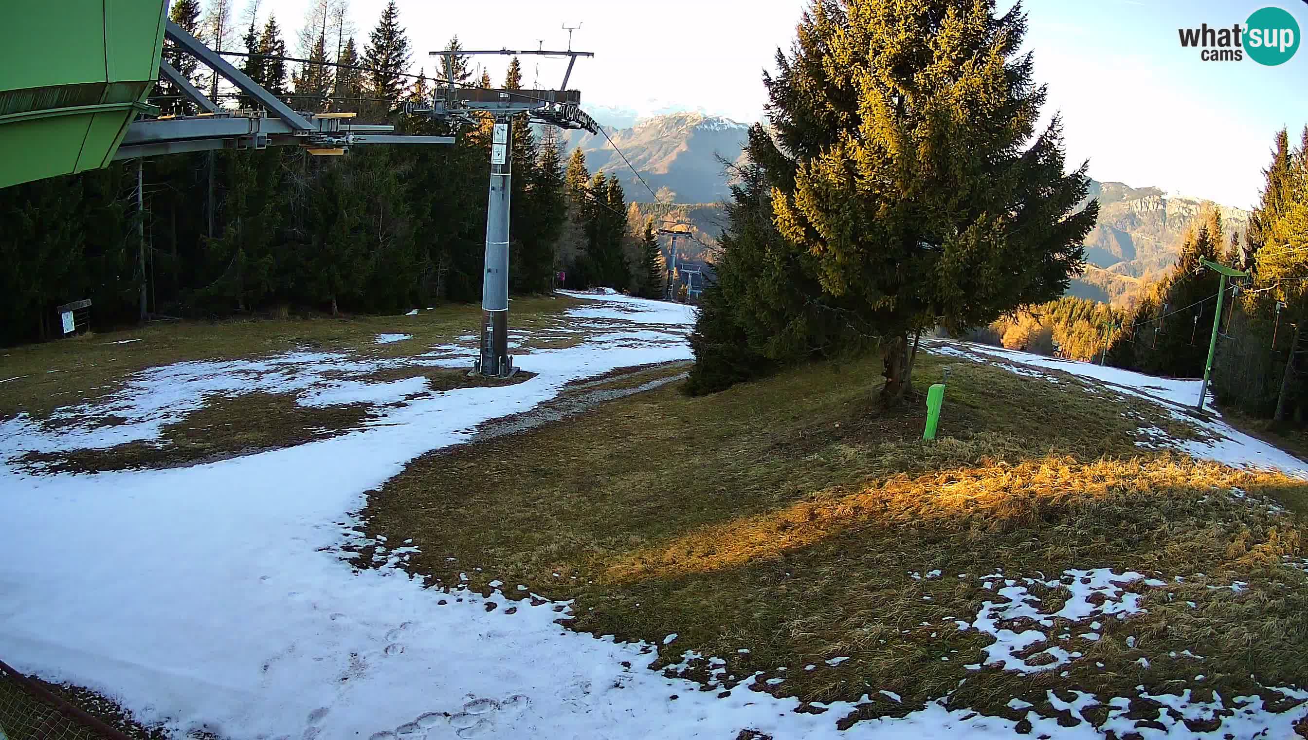 Centre de ski de Cerkno webcam Lom – Slovénie