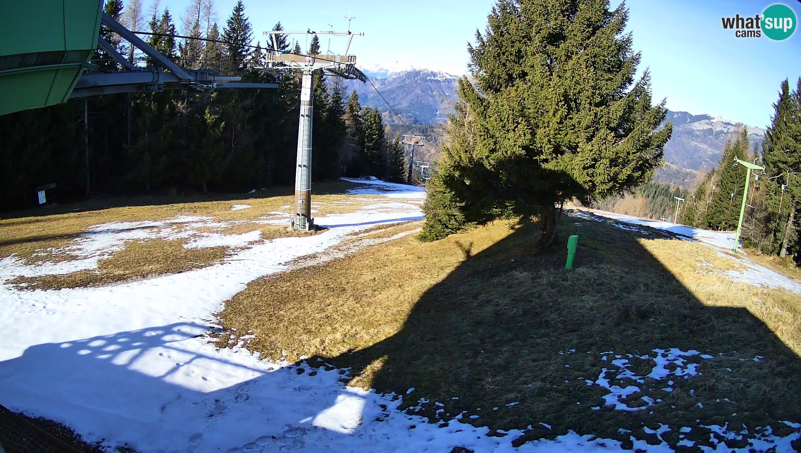 Skijalište Cerkno web kamera Lom – Slovenija