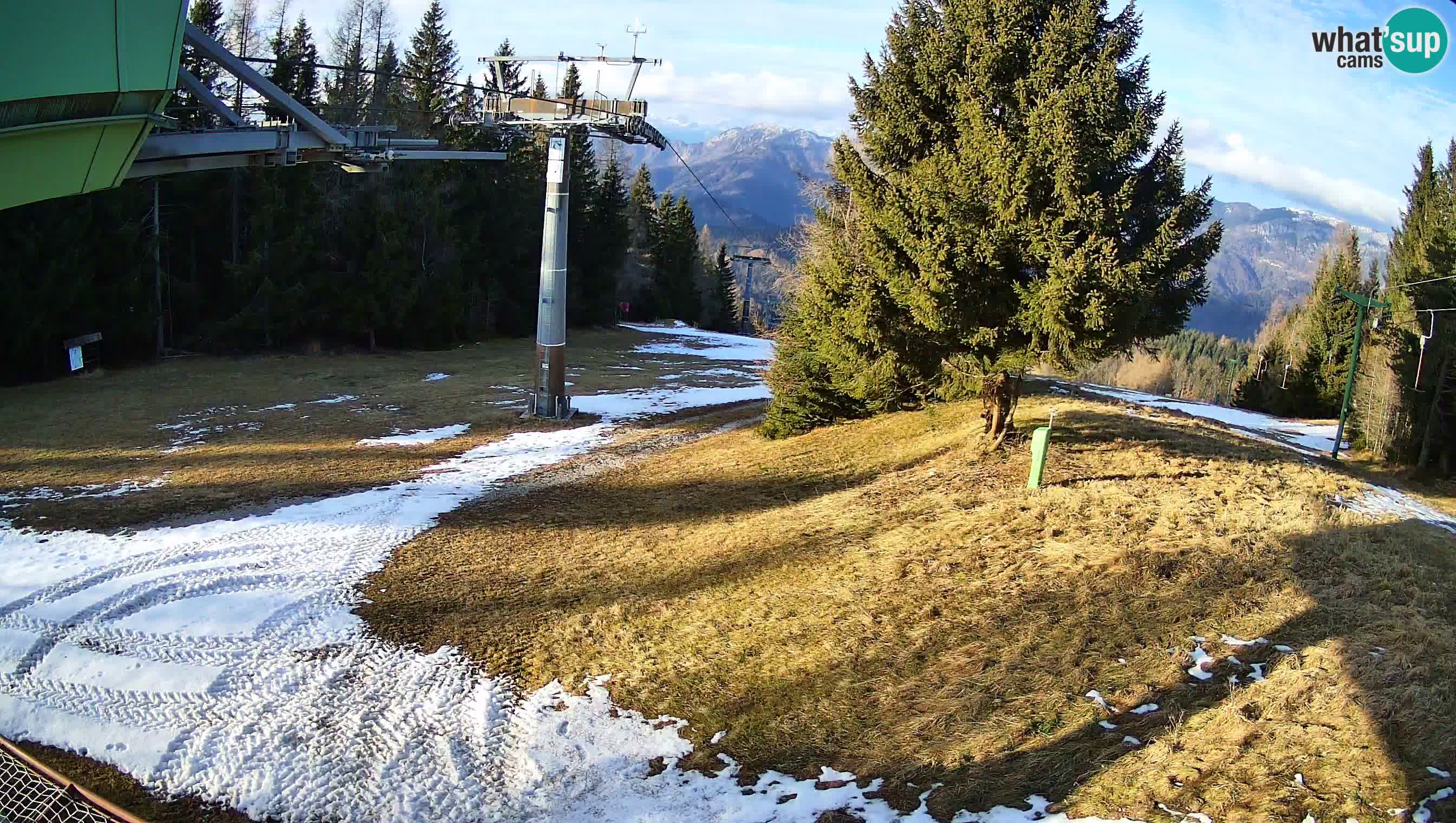 Skijalište Cerkno web kamera Lom – Slovenija