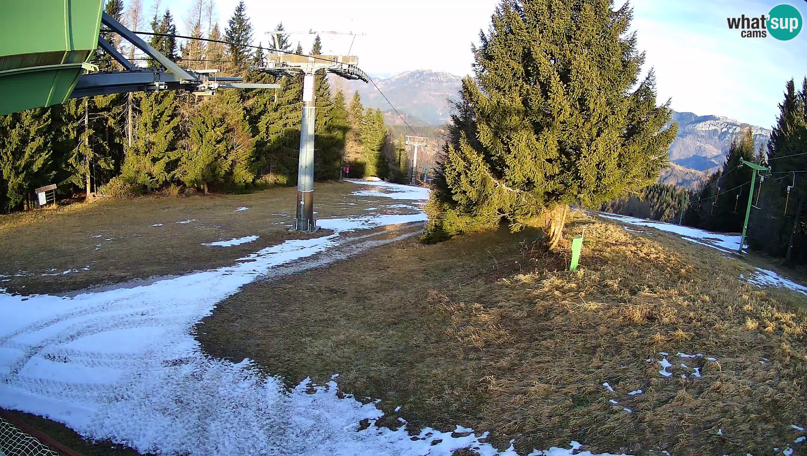 Cámara en vivo Estación de esquí de Cerkno Lom – Eslovenia