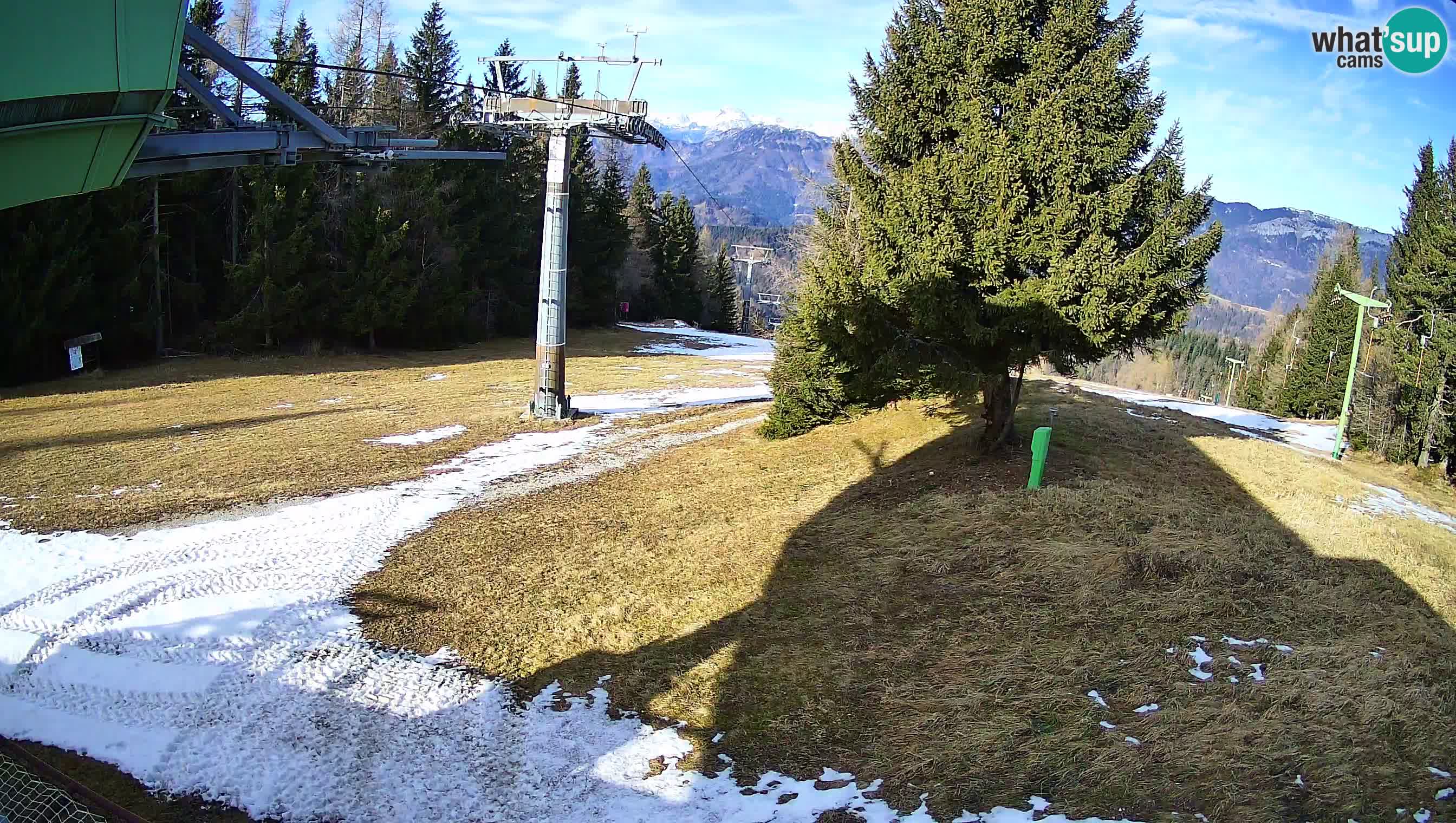 Centre de ski de Cerkno webcam Lom – Slovénie