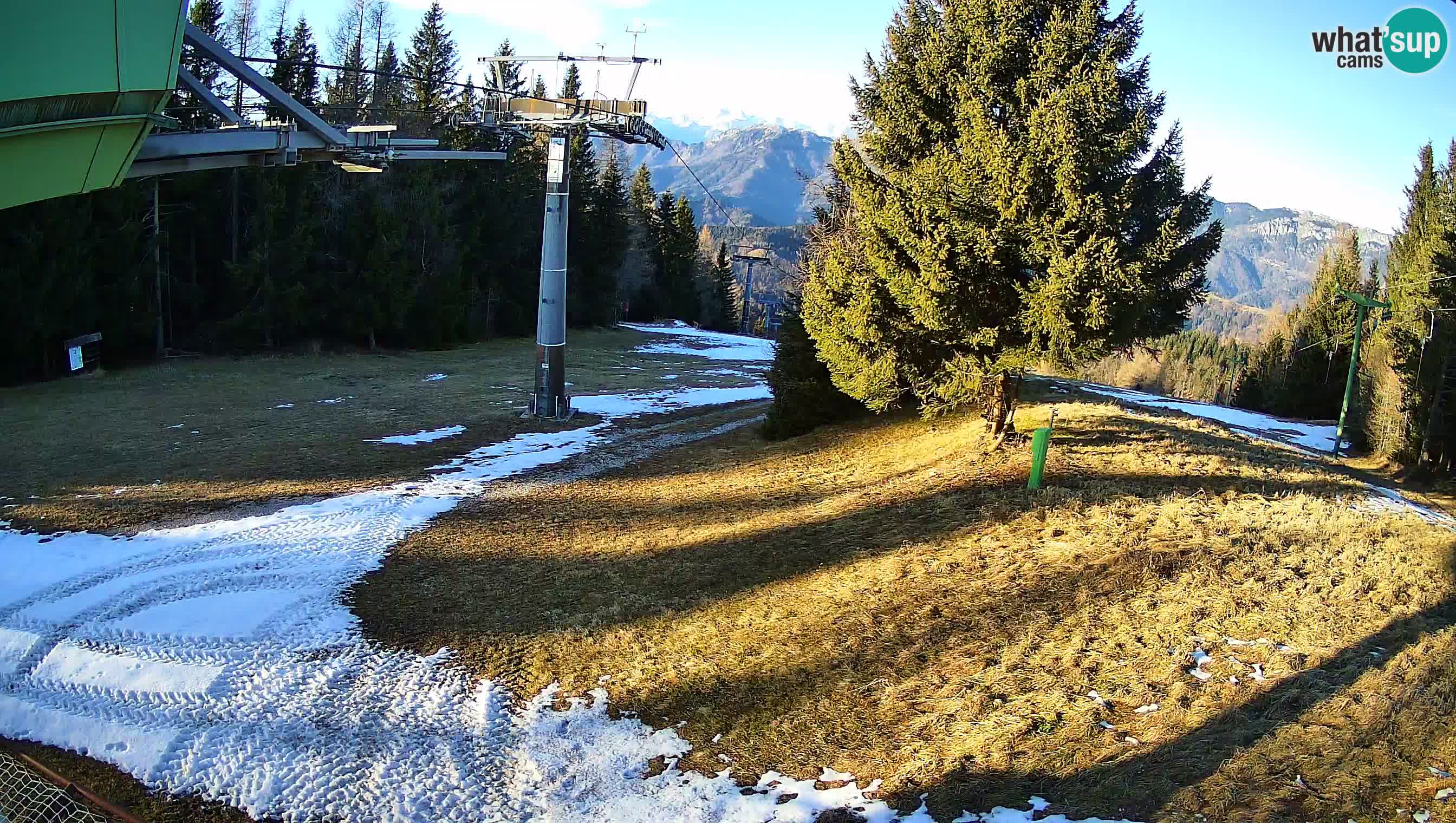 Centre de ski de Cerkno webcam Lom – Slovénie