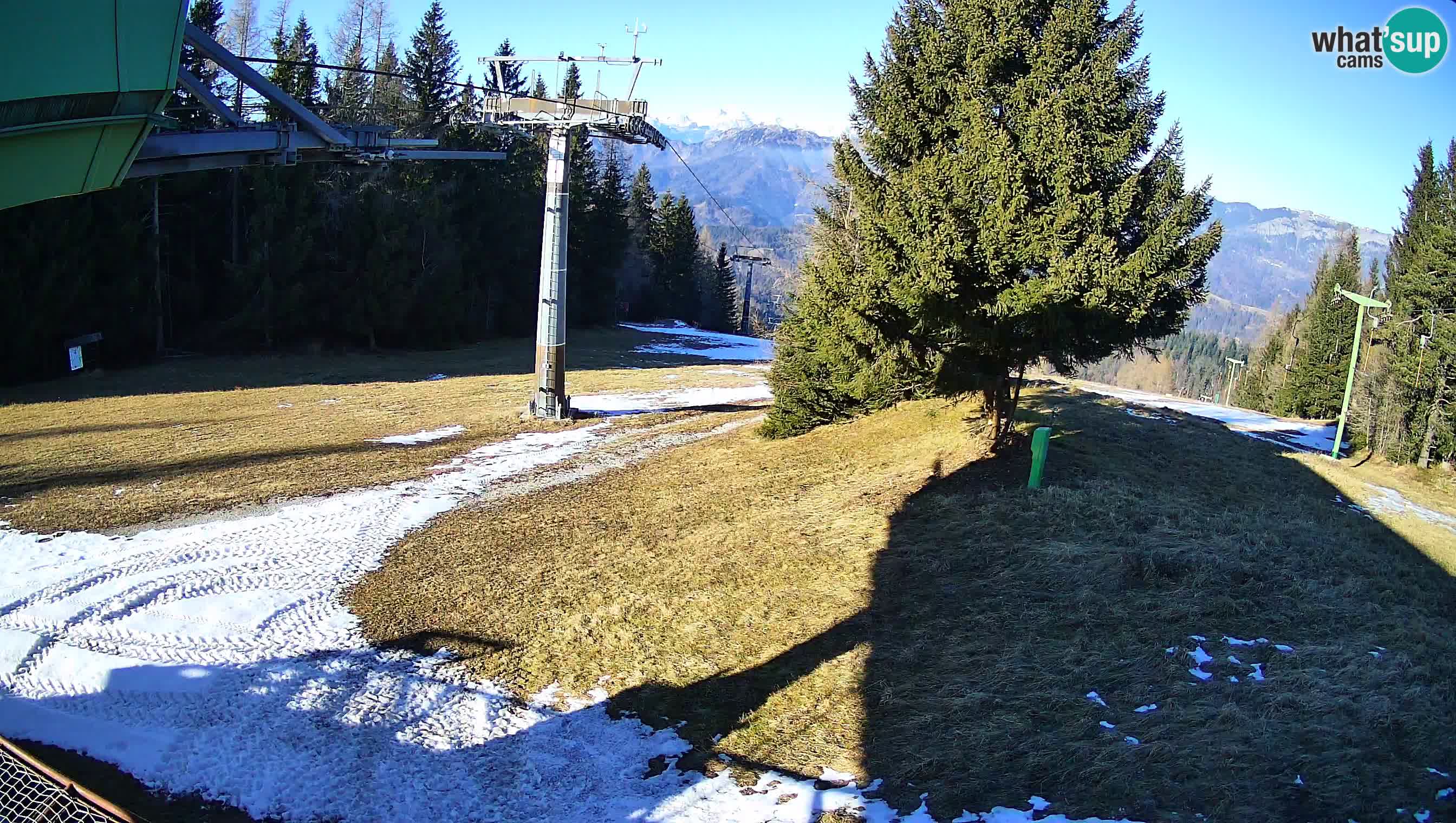 Centre de ski de Cerkno webcam Lom – Slovénie