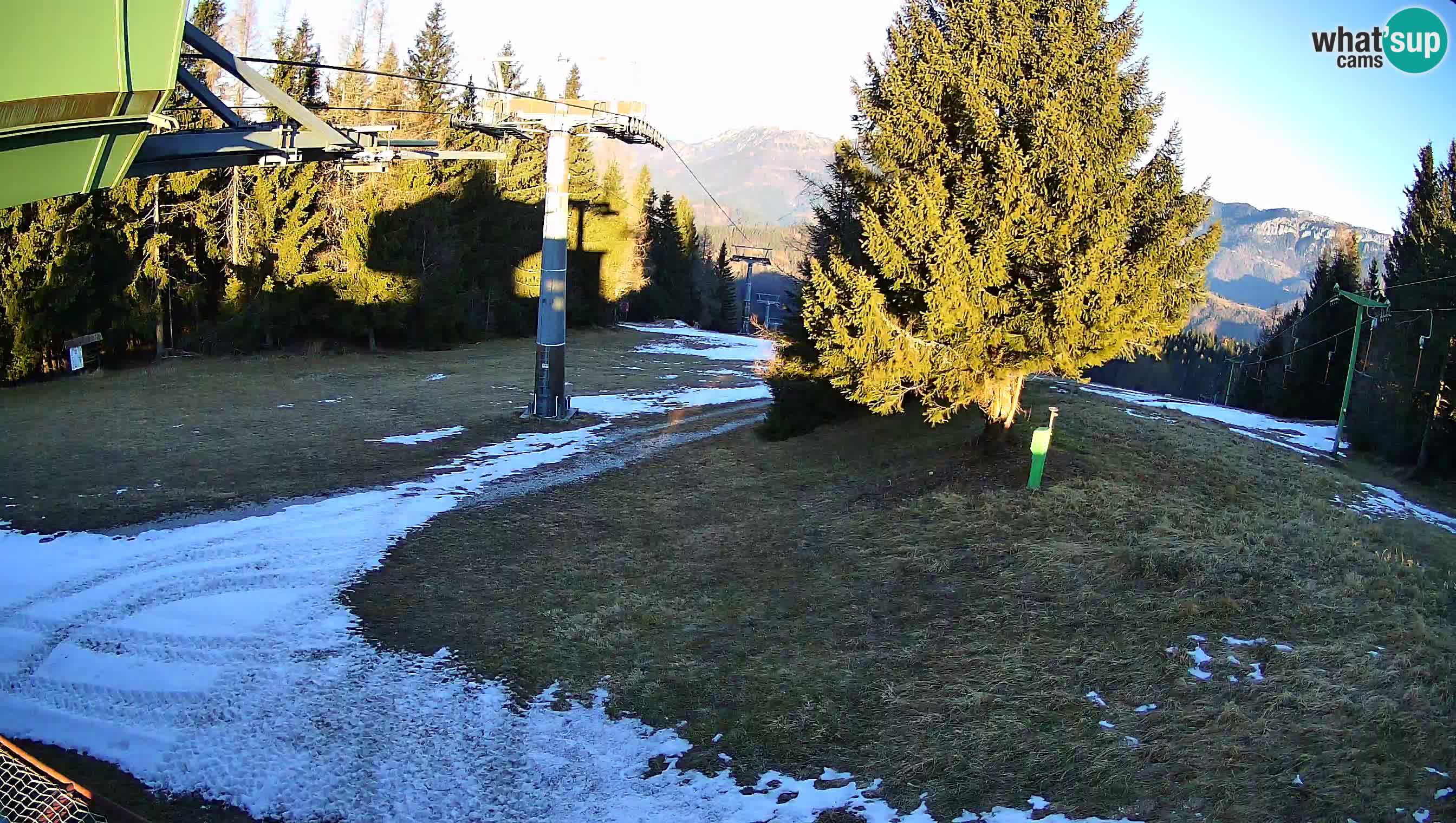 Centre de ski de Cerkno webcam Lom – Slovénie