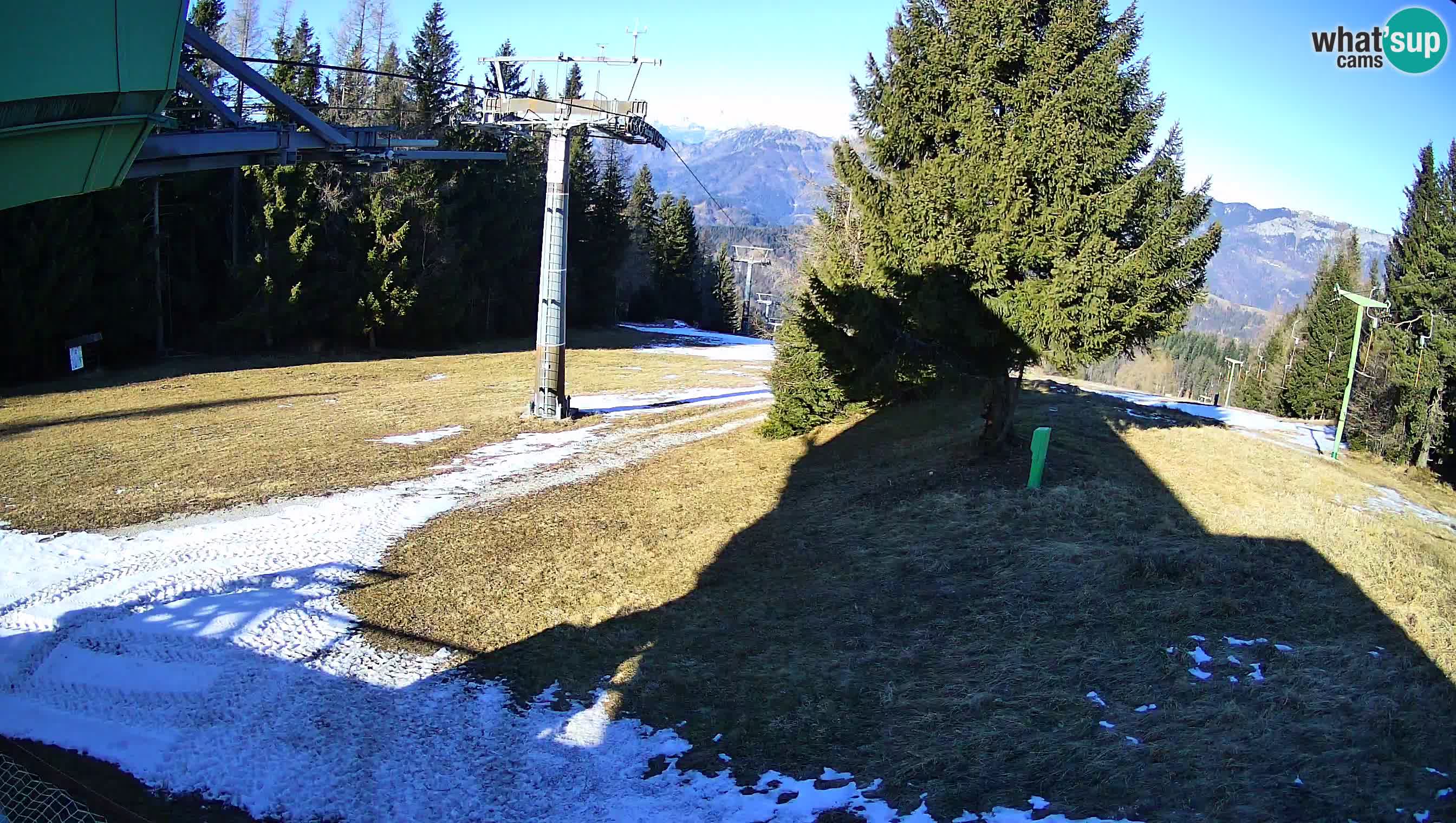 Cámara en vivo Estación de esquí de Cerkno Lom – Eslovenia