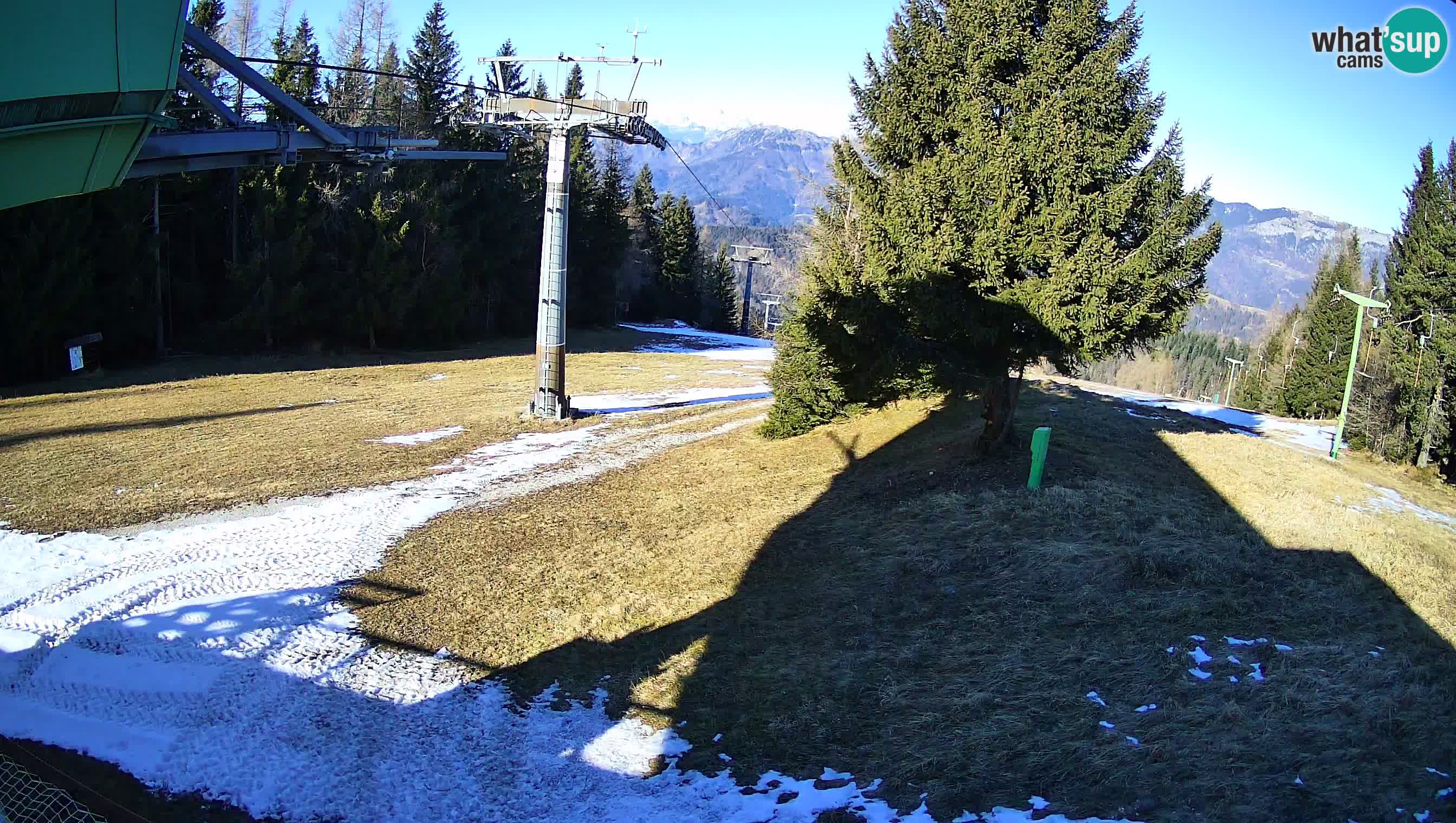 Skijalište Cerkno web kamera Lom – Slovenija