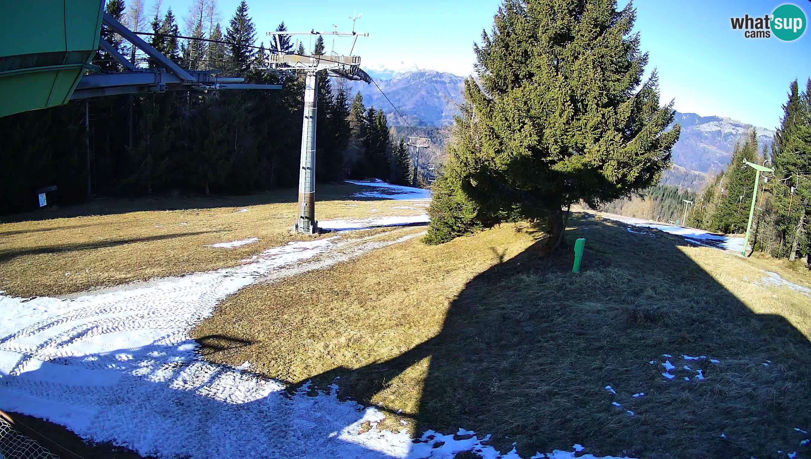 Centre de ski de Cerkno webcam Lom – Slovénie