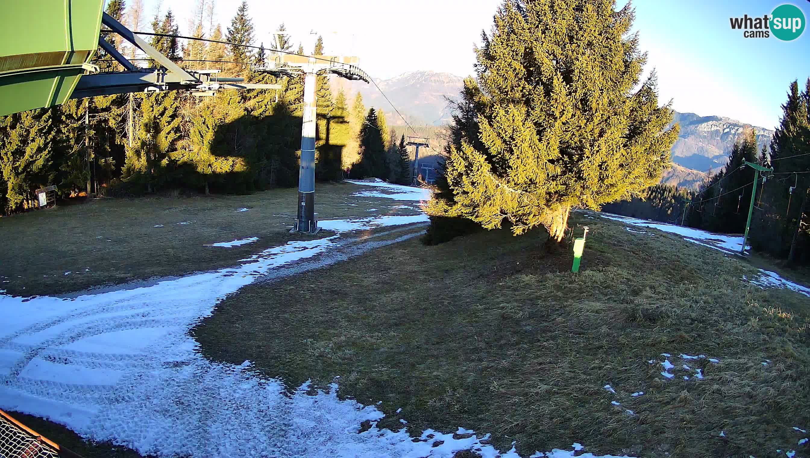 Centre de ski de Cerkno webcam Lom – Slovénie