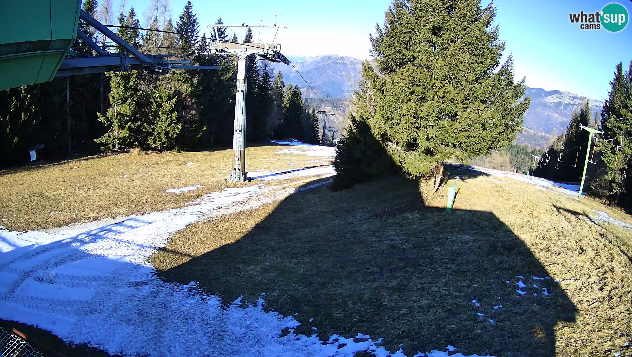 Centre de ski de Cerkno webcam Lom – Slovénie