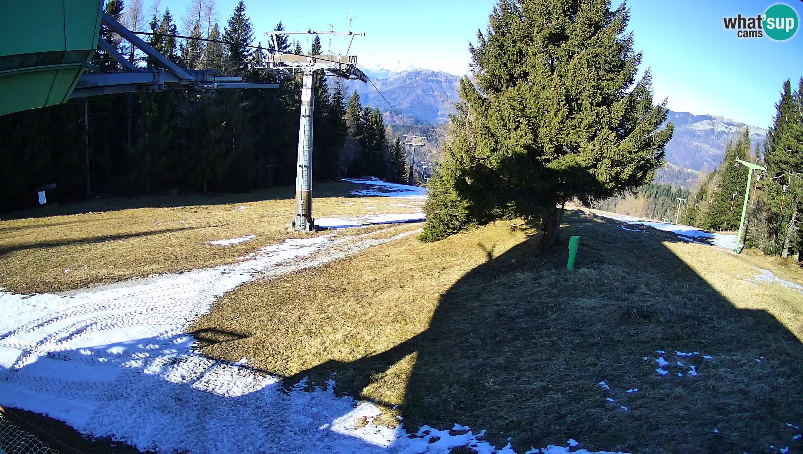 Centre de ski de Cerkno webcam Lom – Slovénie