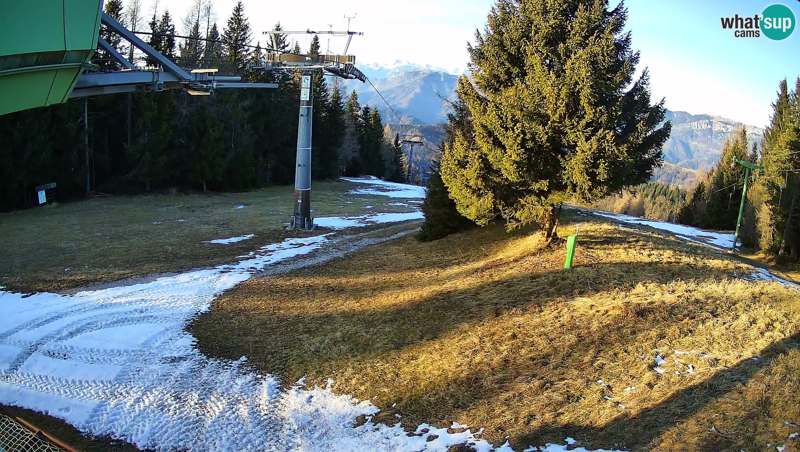 Centre de ski de Cerkno webcam Lom – Slovénie