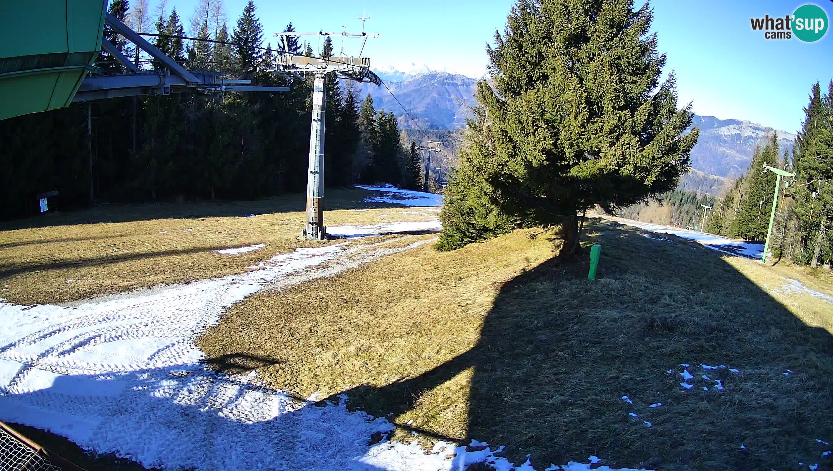 Centre de ski de Cerkno webcam Lom – Slovénie