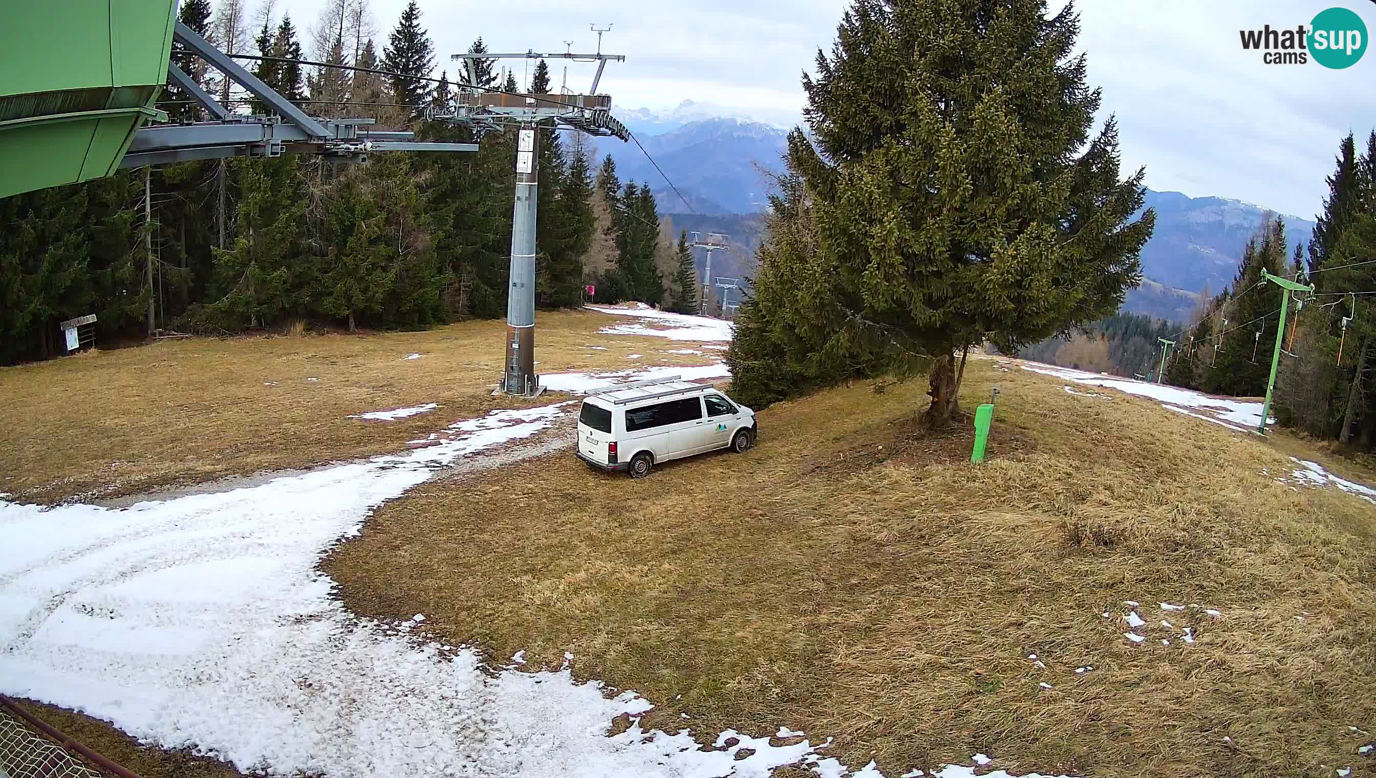 Centre de ski de Cerkno webcam Lom – Slovénie