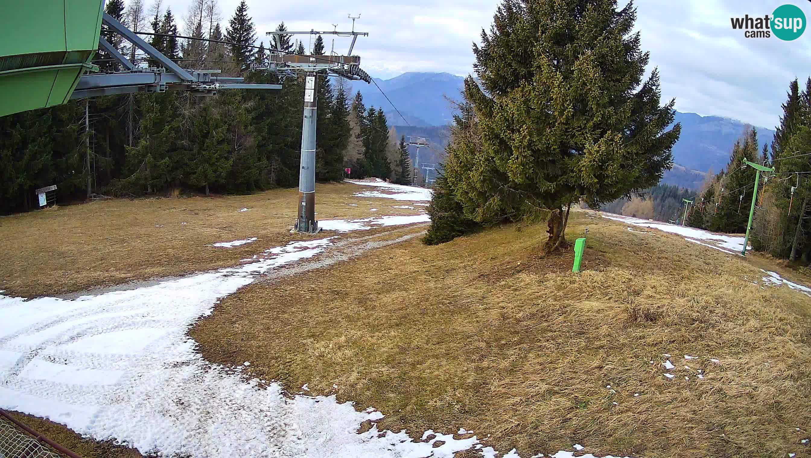 Centre de ski de Cerkno webcam Lom – Slovénie
