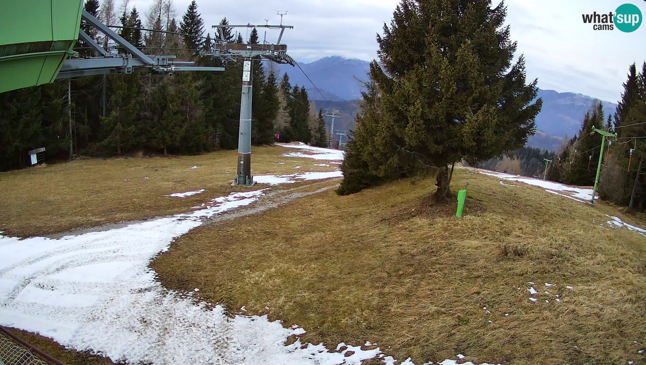 Centre de ski de Cerkno webcam Lom – Slovénie