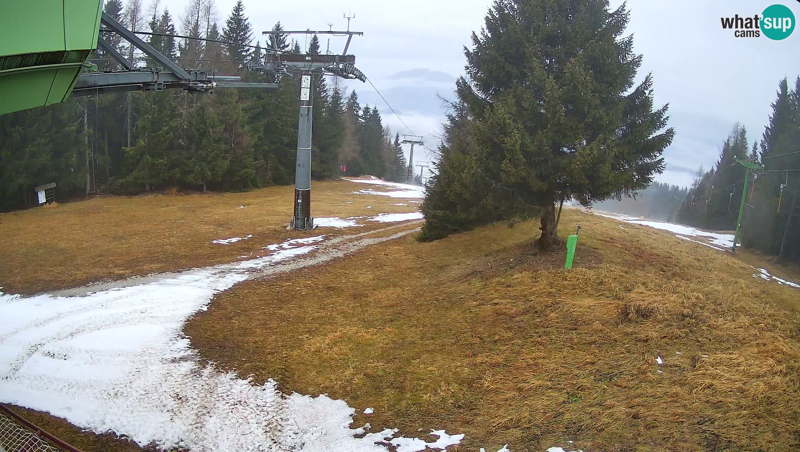 Skijalište Cerkno web kamera Lom – Slovenija